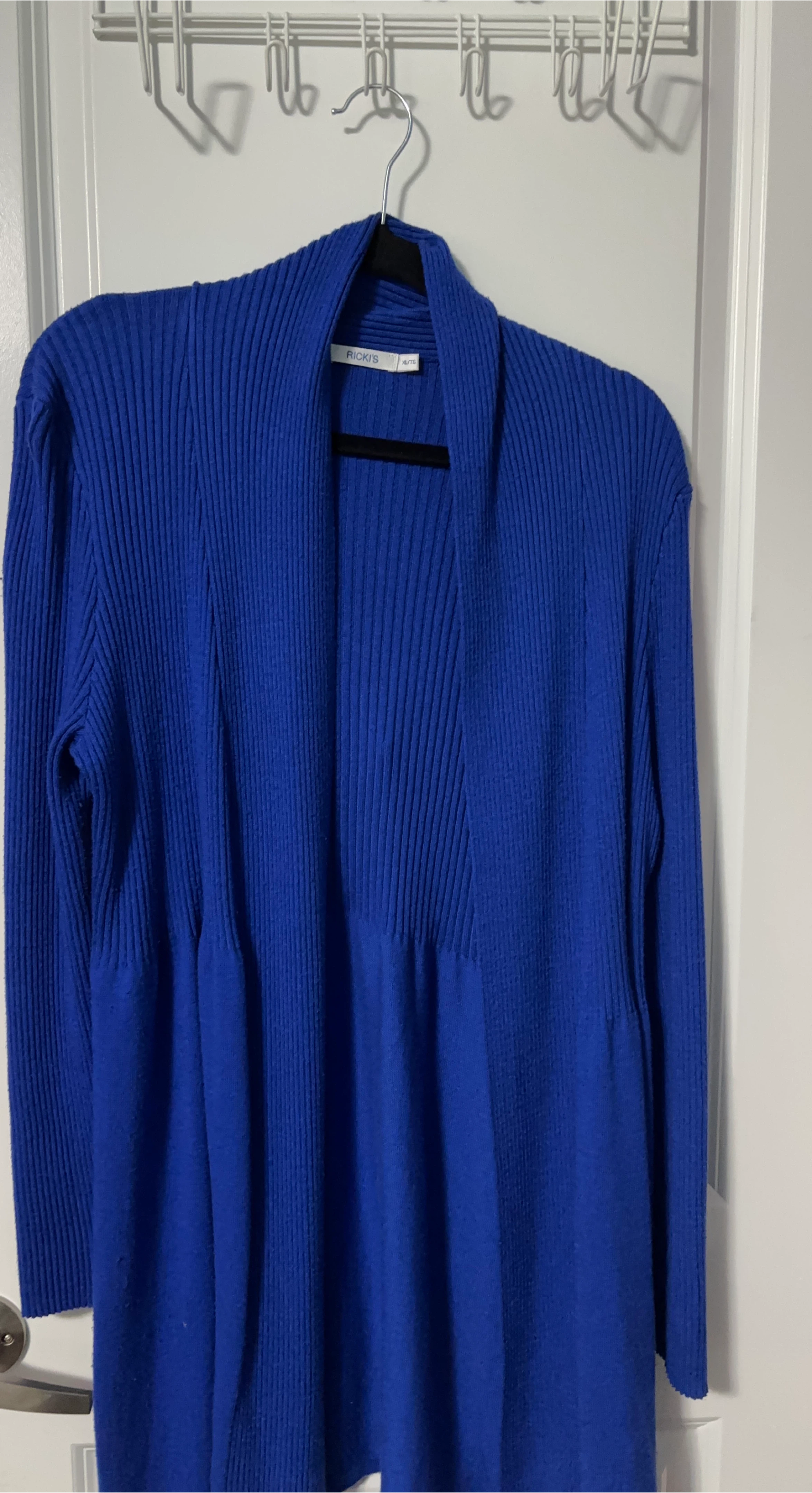 Ricki's Blue Cardigan - Size XL/TG