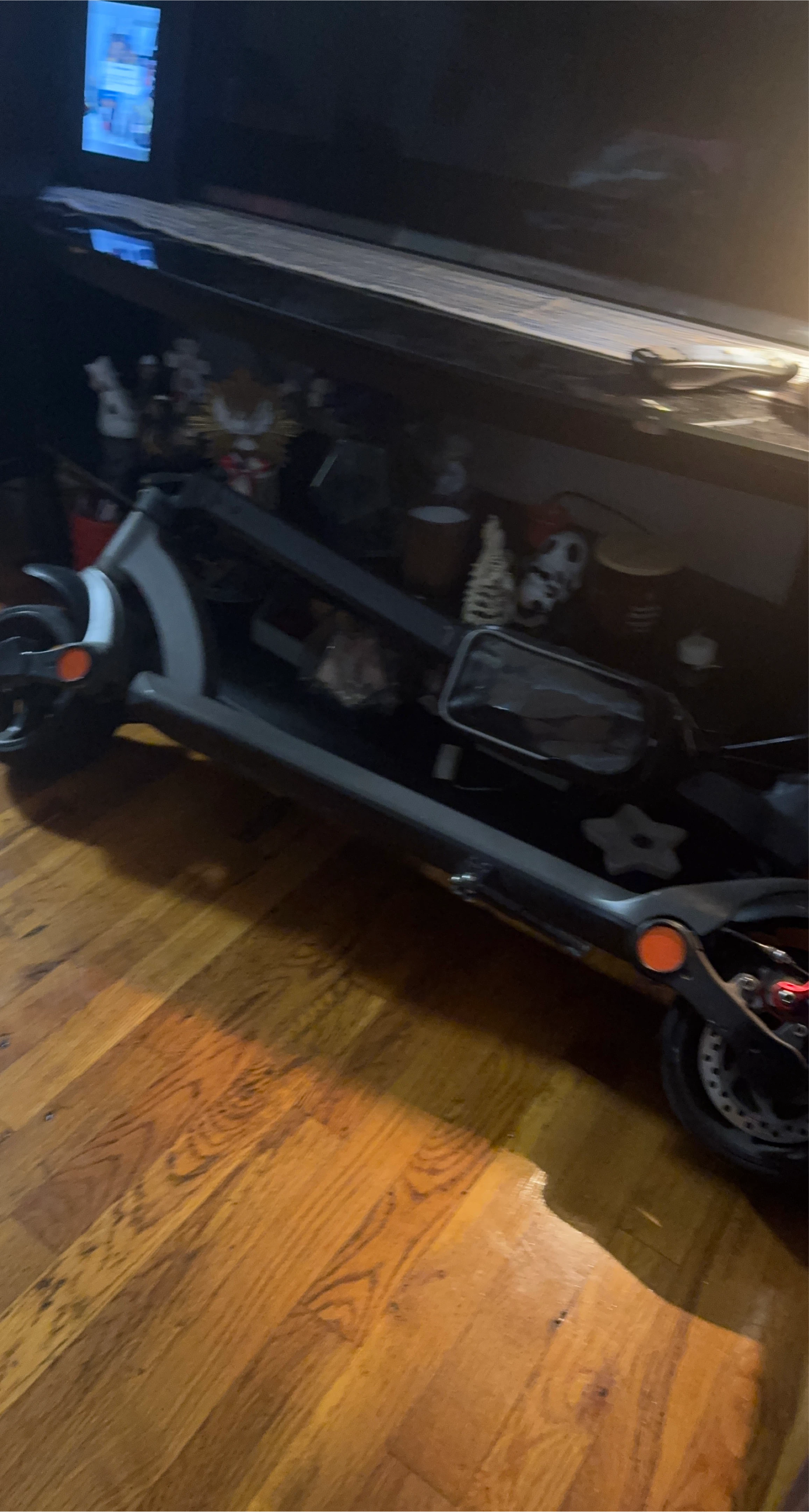 Gray Electric Scooter