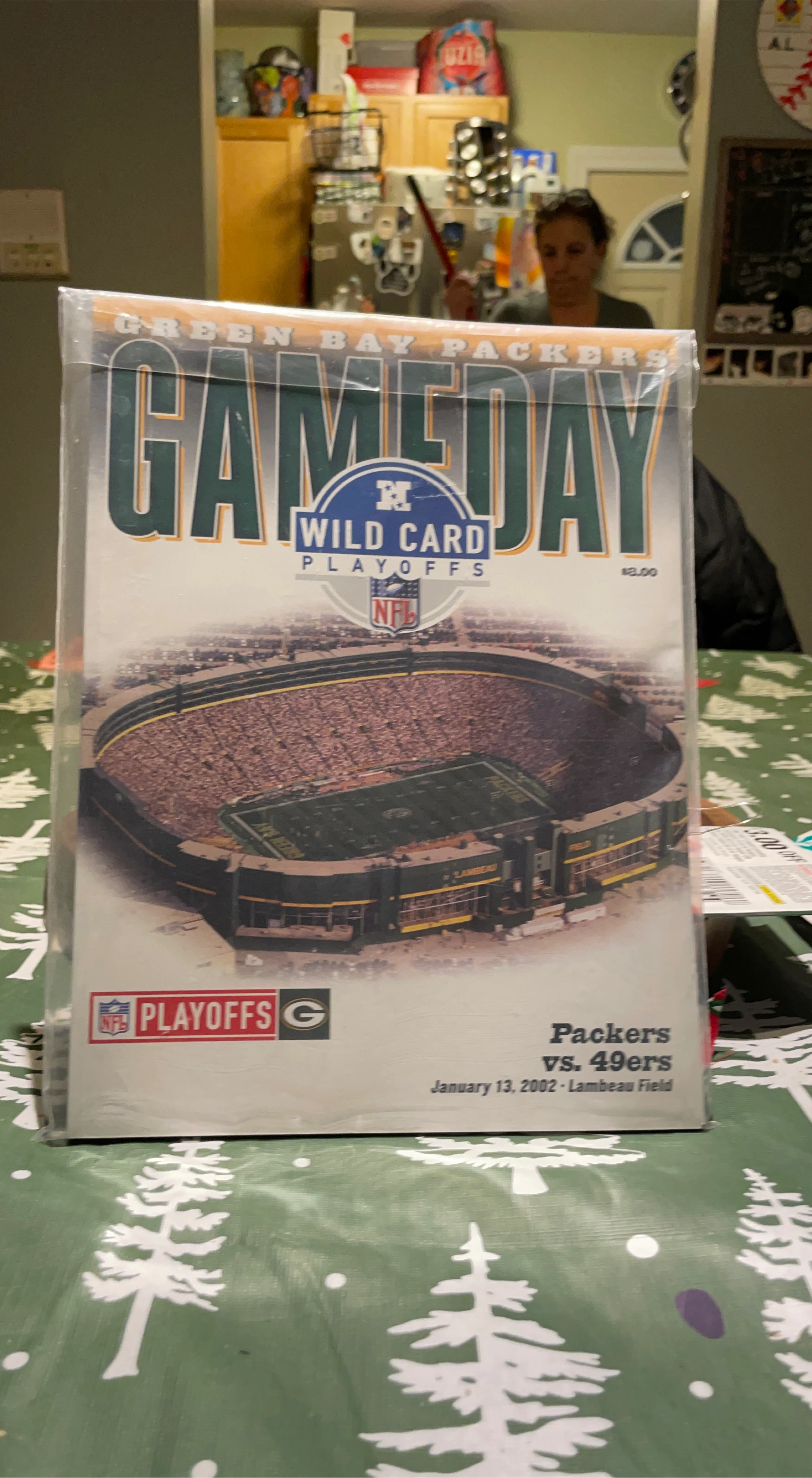 Green Bay Packers GAMEDAY Wild Card Playoffs NFL Souvenir