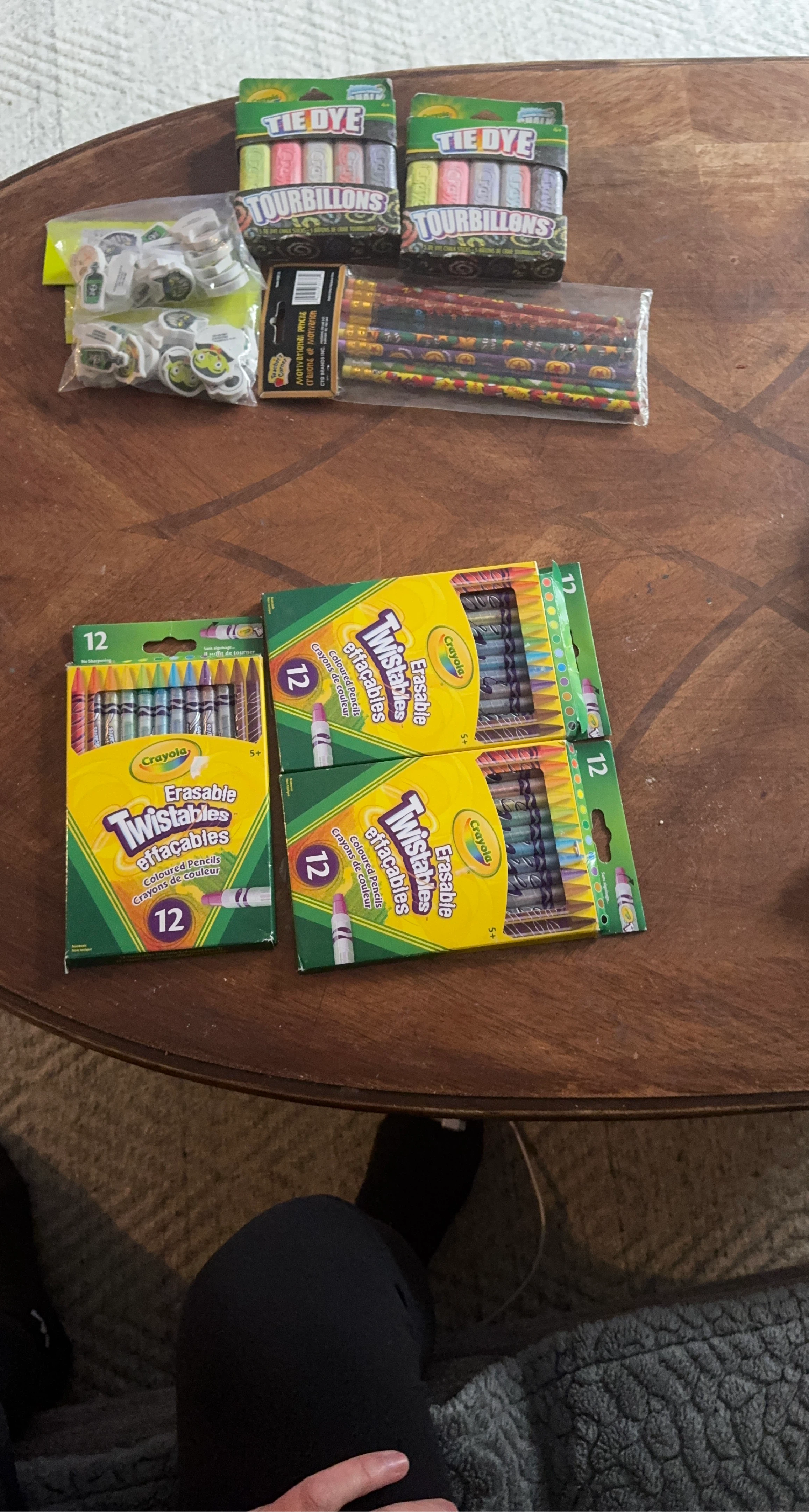 Crayola Twistables Erasable Coloured Pencils + More
