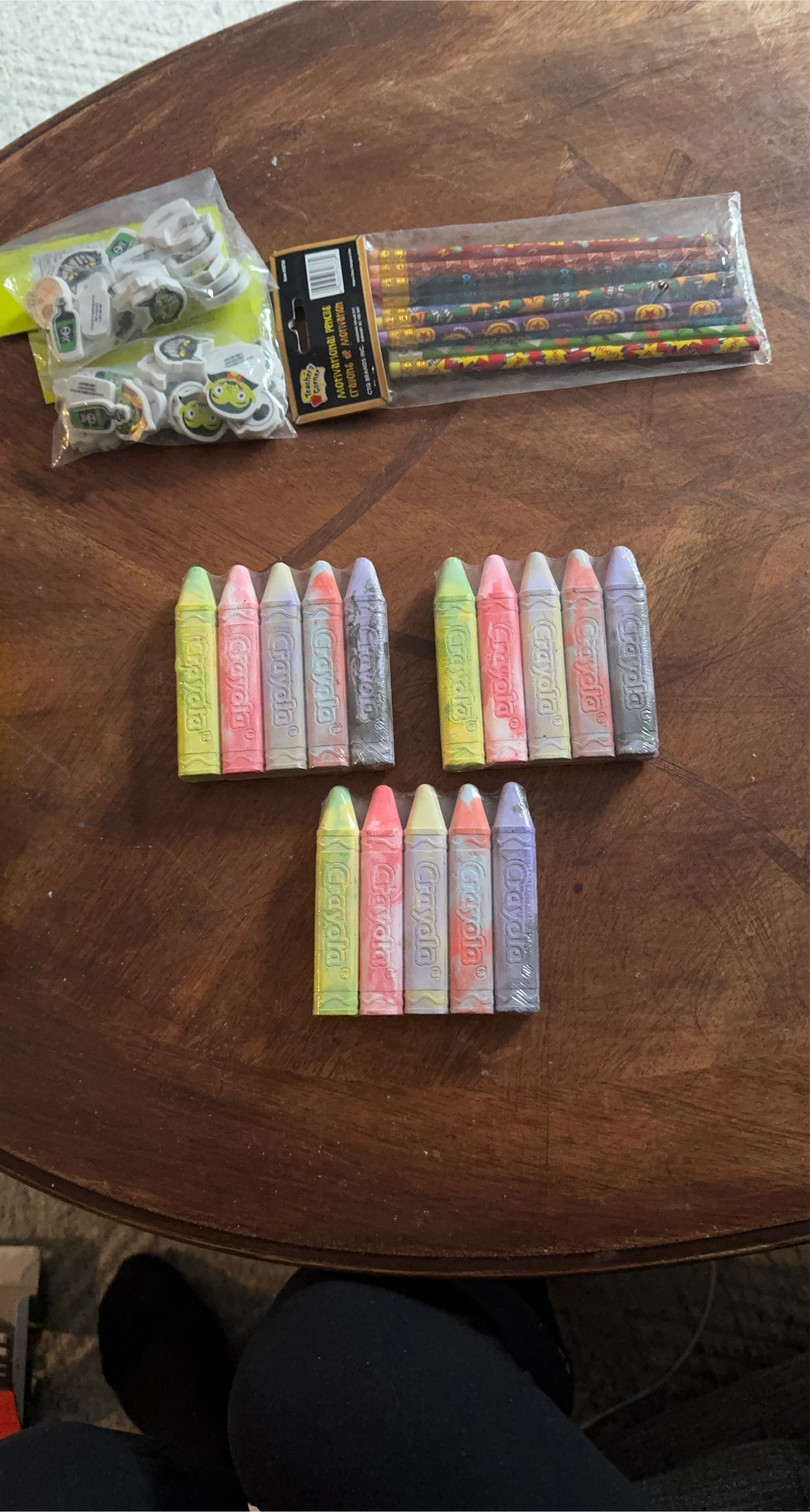Crayola Crayons & Motivational Pencils