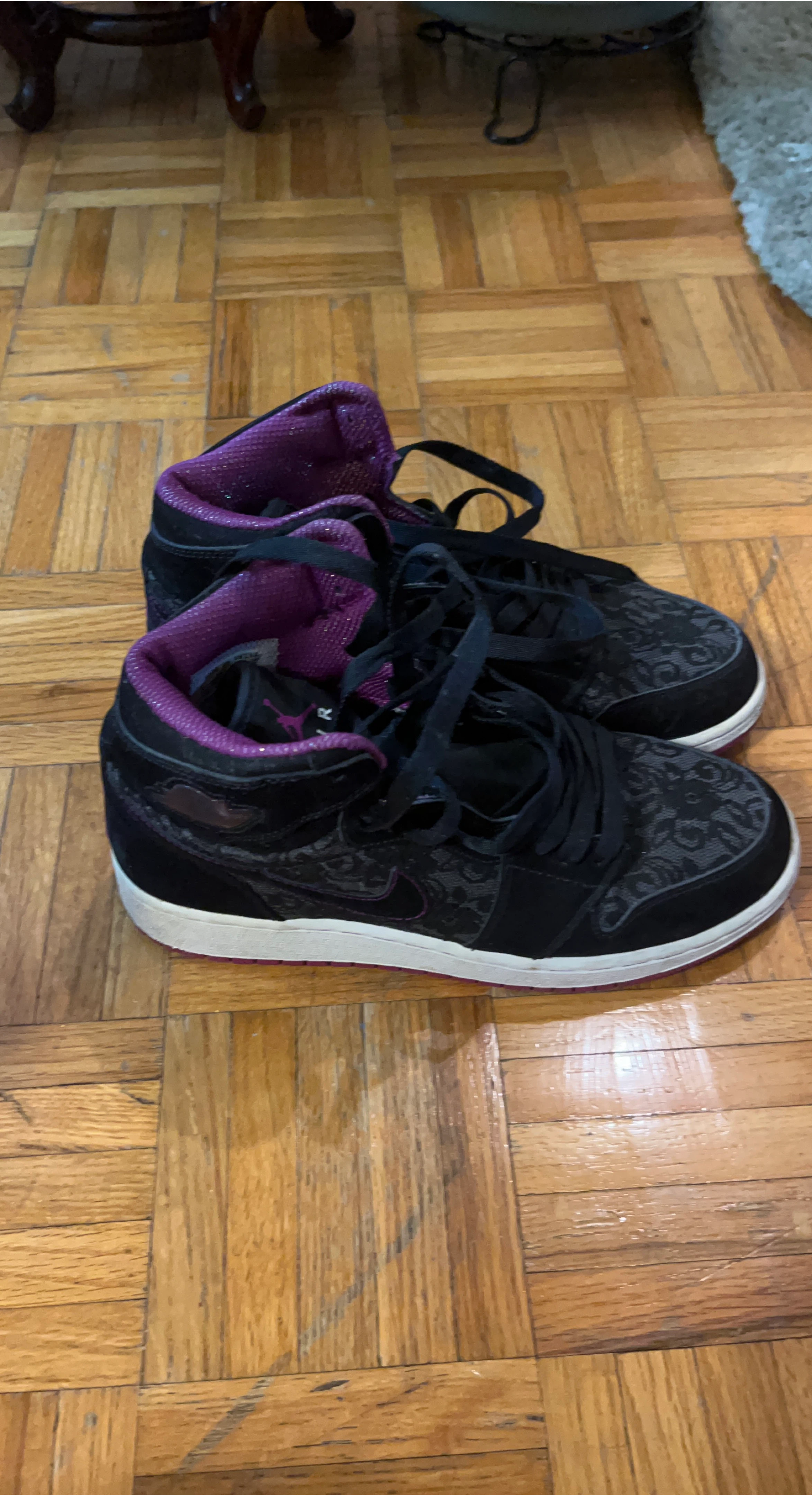 Nike Air Jordan 1 High Sneakers, Size 5Y