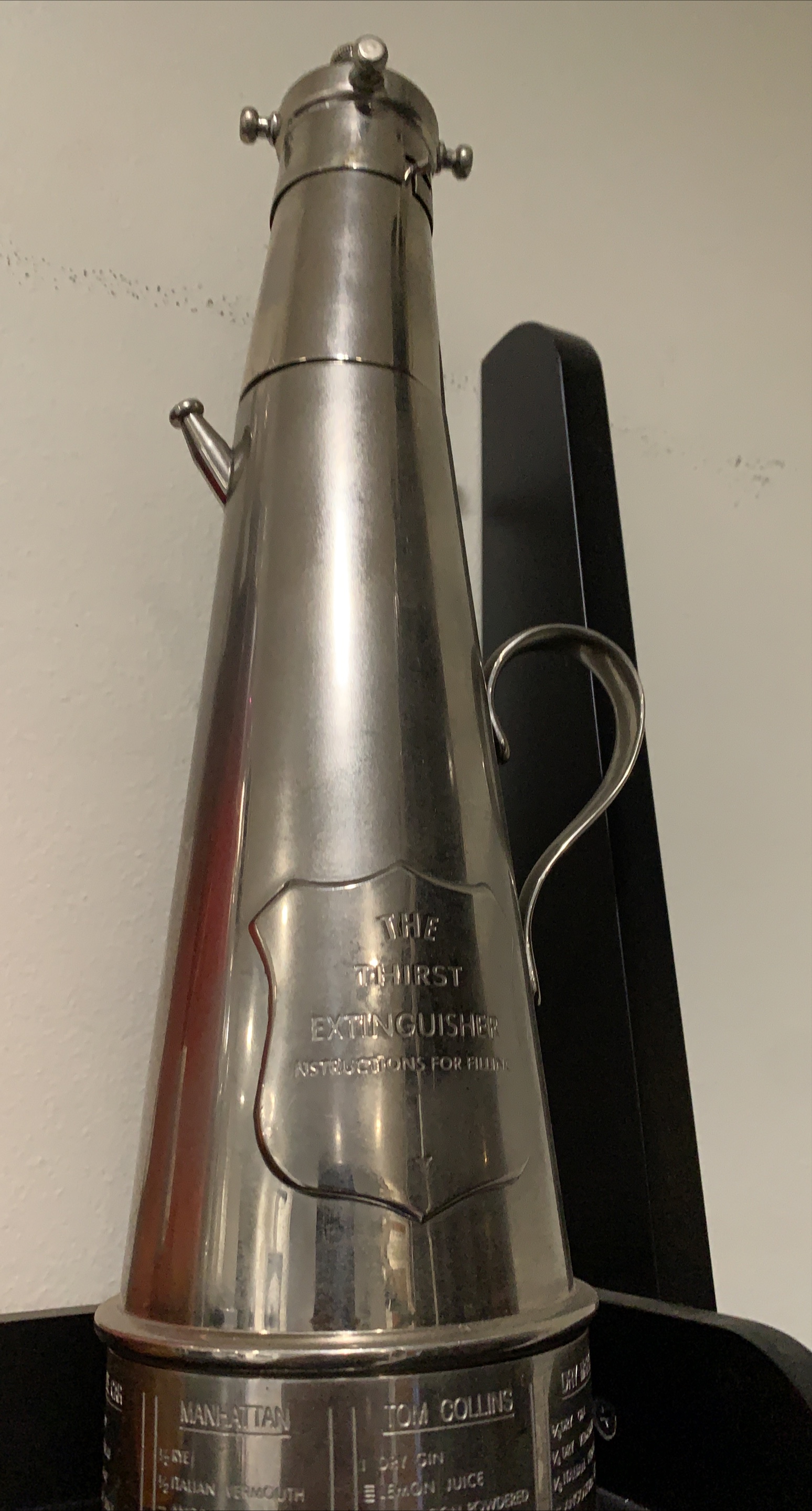 The Thirst Extinguisher Cocktail Shaker