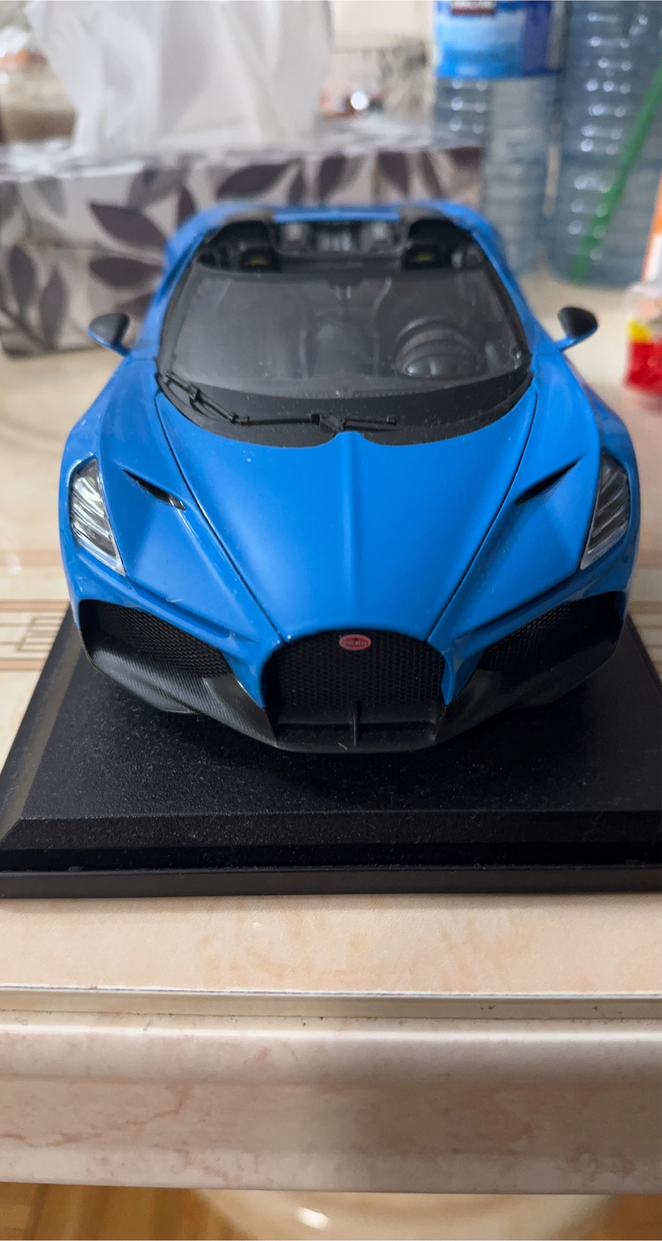 Bugatti Divo Blue Diecast Car Model
