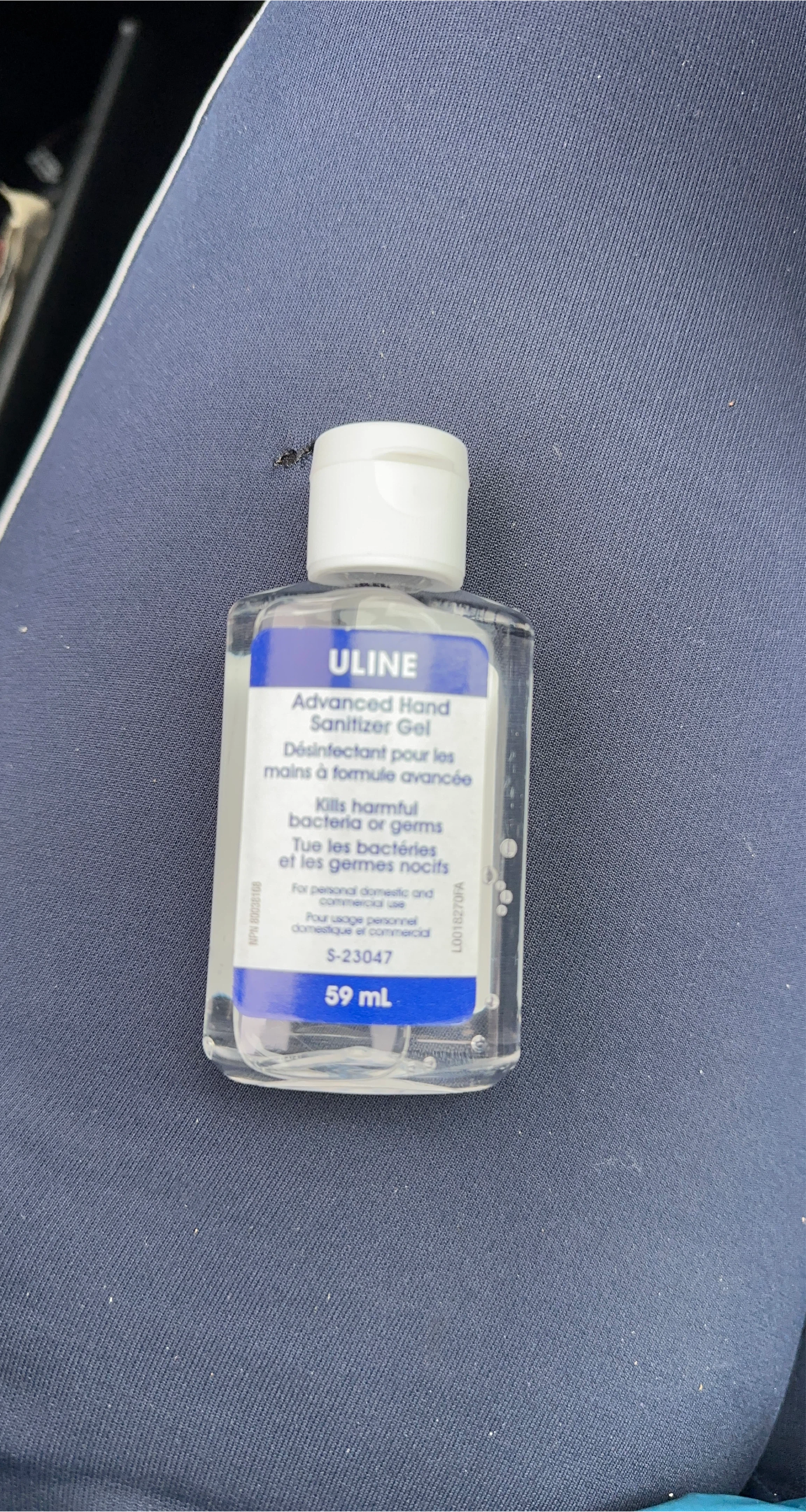 ULINE Advanced Hand Sanitizer Gel 59 mL