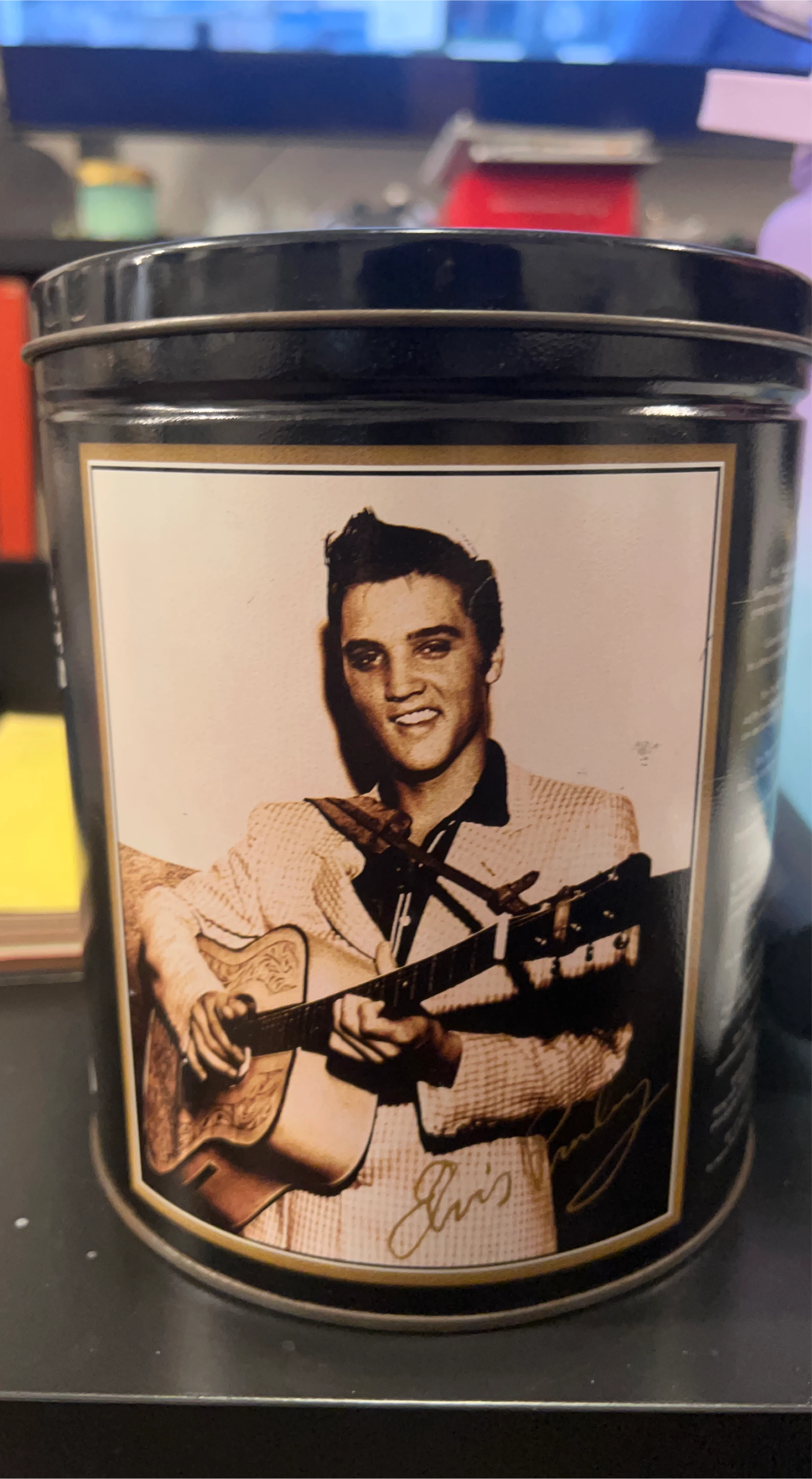 Elvis Presley 'The Sun Never Sets' Tin