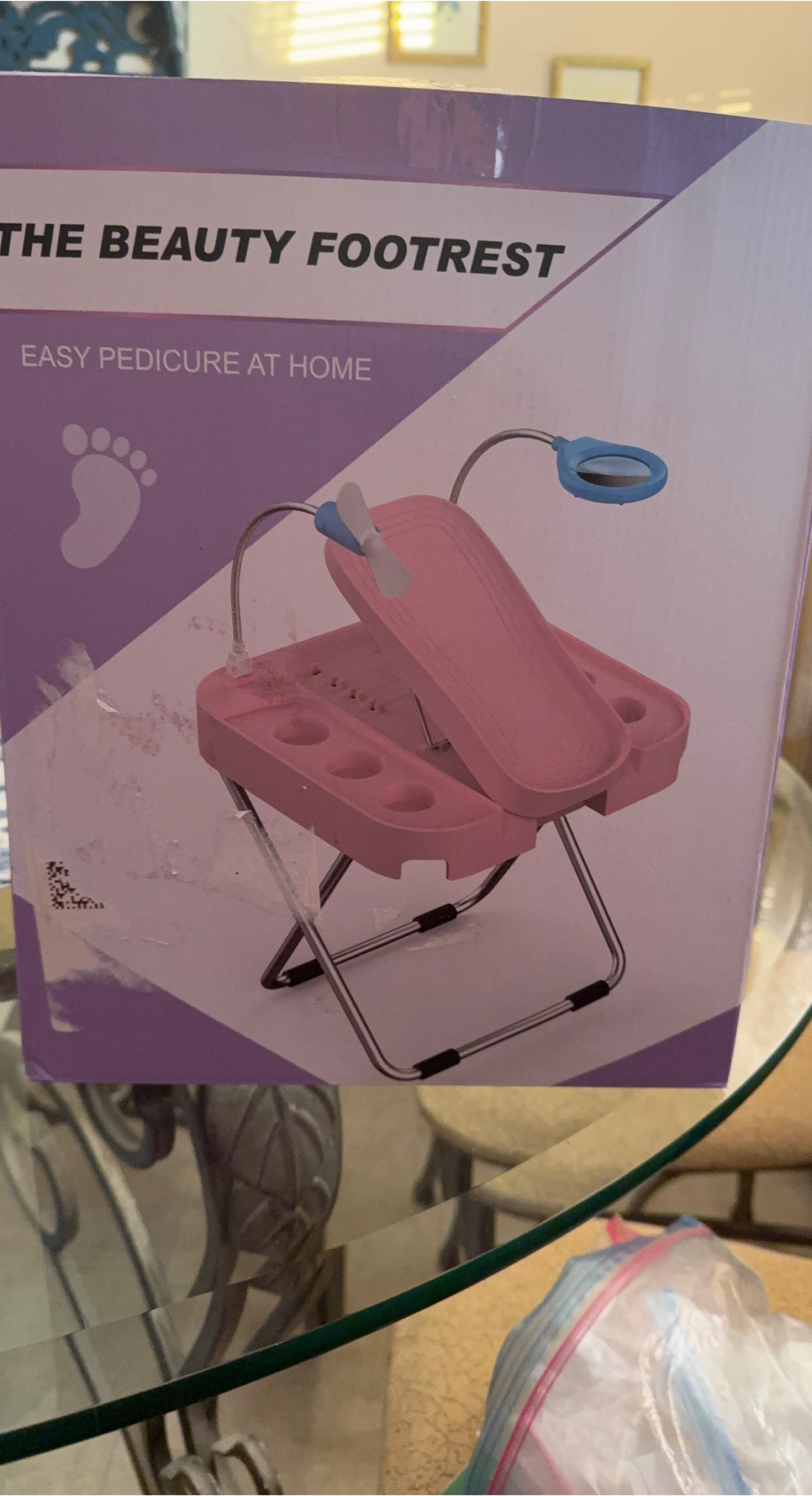 The Beauty Footrest Easy Pedicure at Home