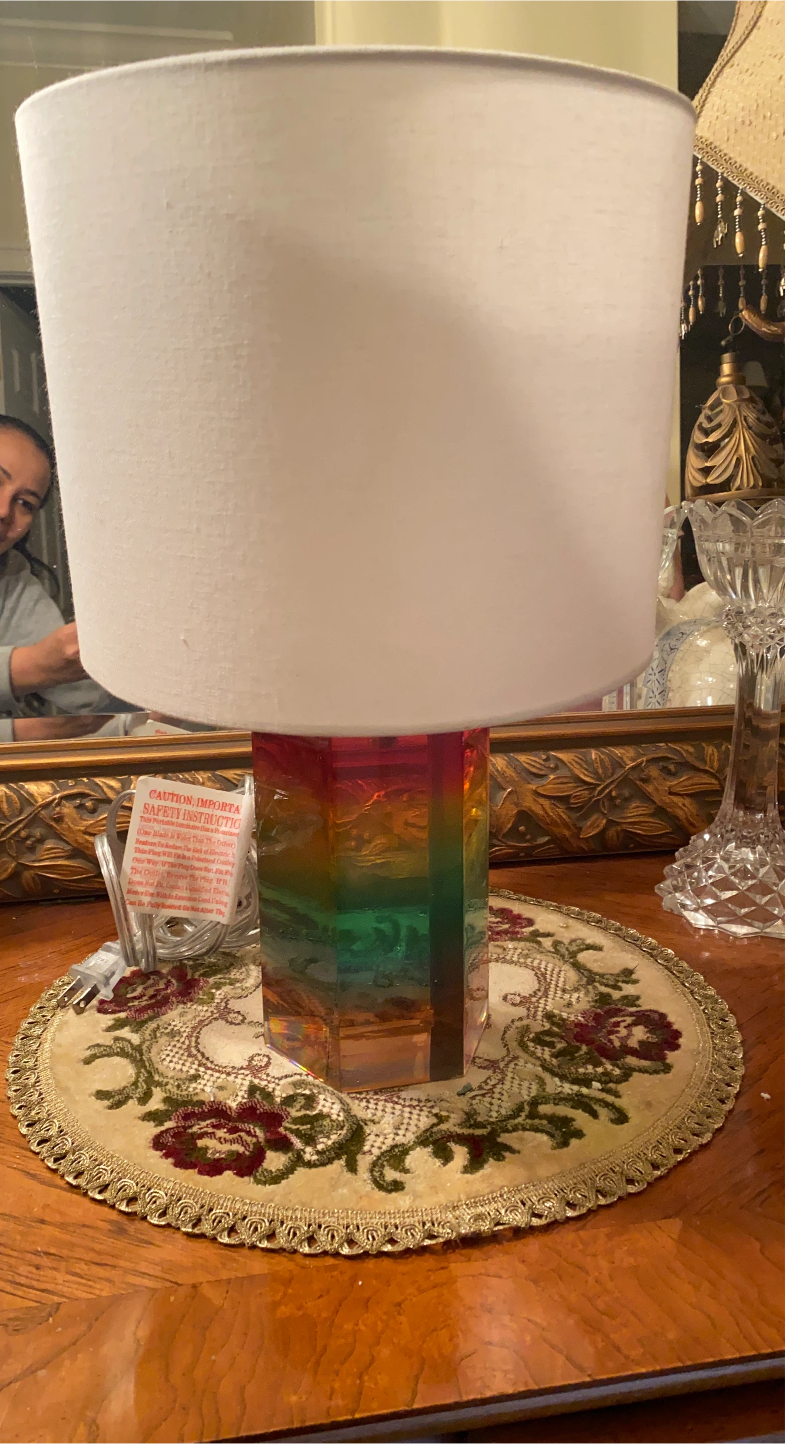 Rainbow Accent Lamp