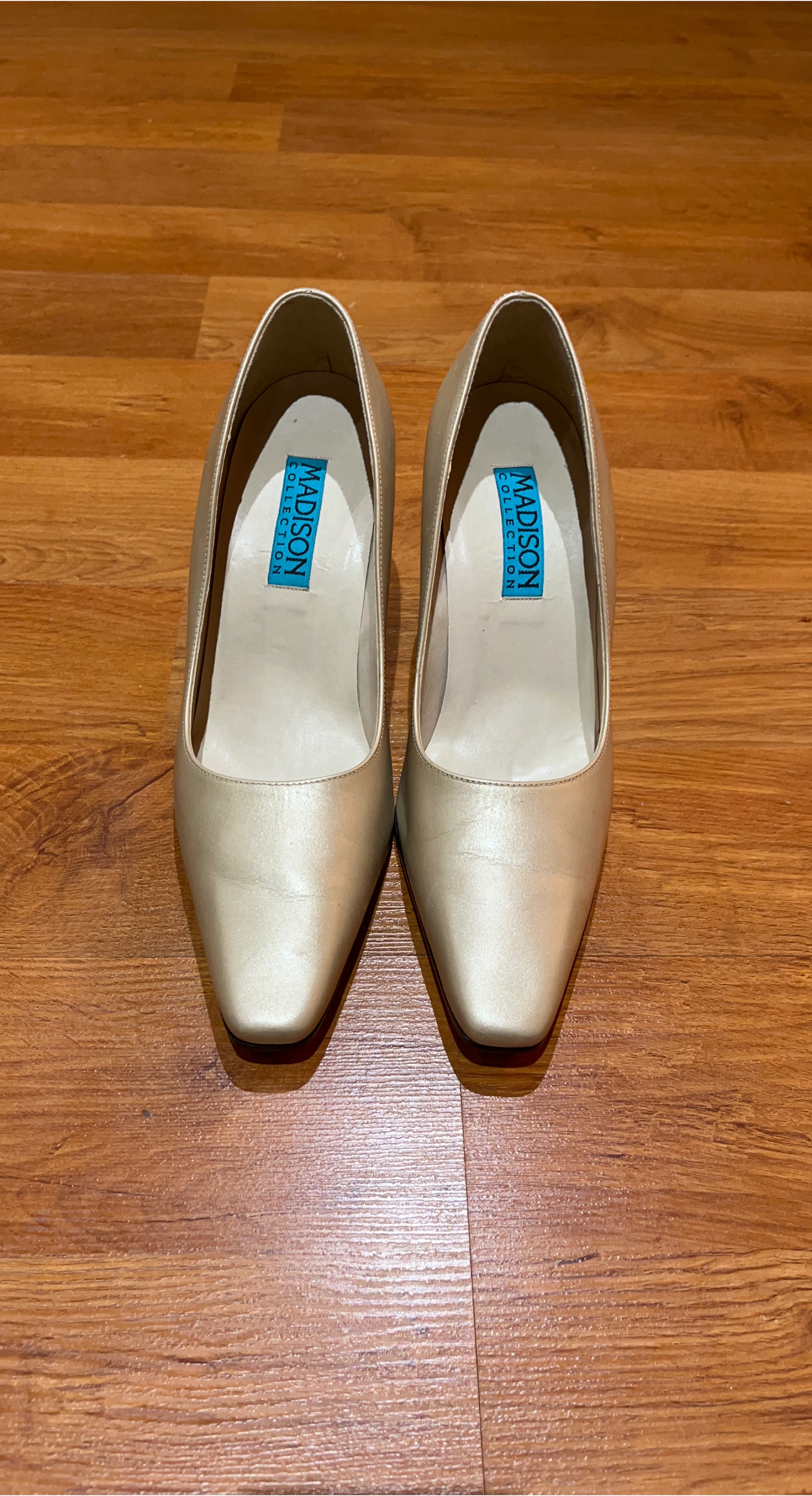 Madison Collection Gold Heels