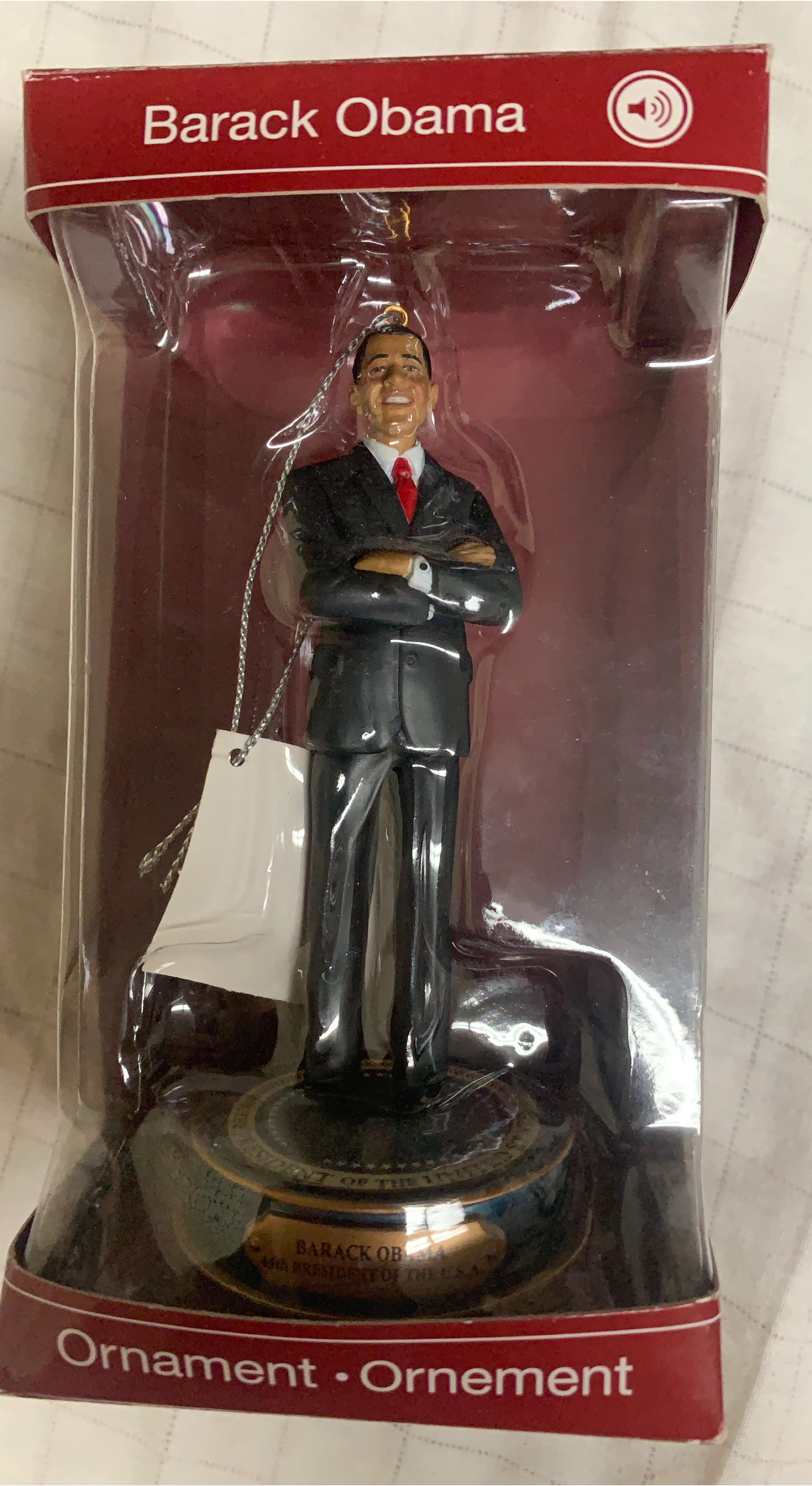 Barack Obama Ornament