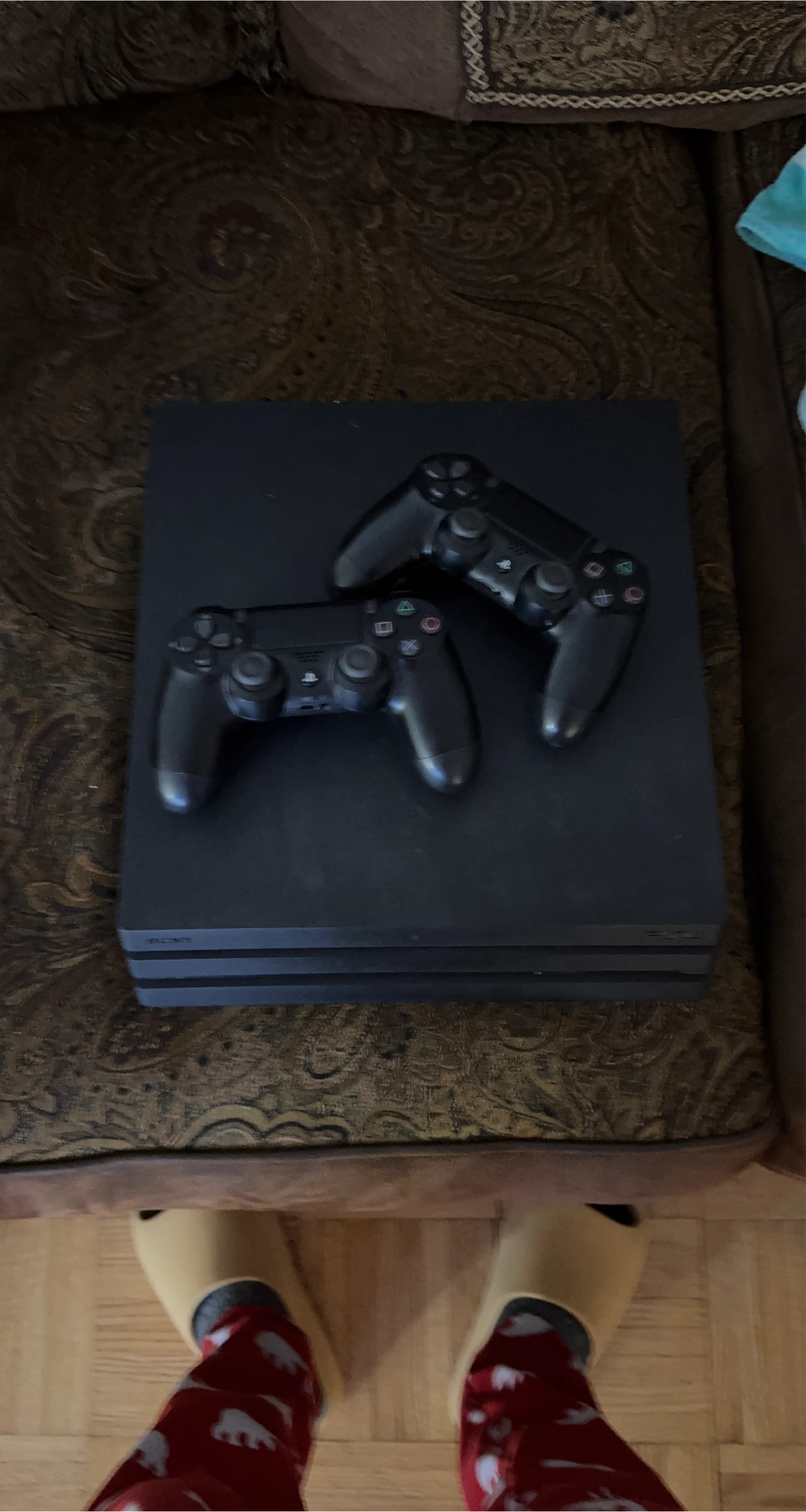 PlayStation 4 Pro with 2 Controllers