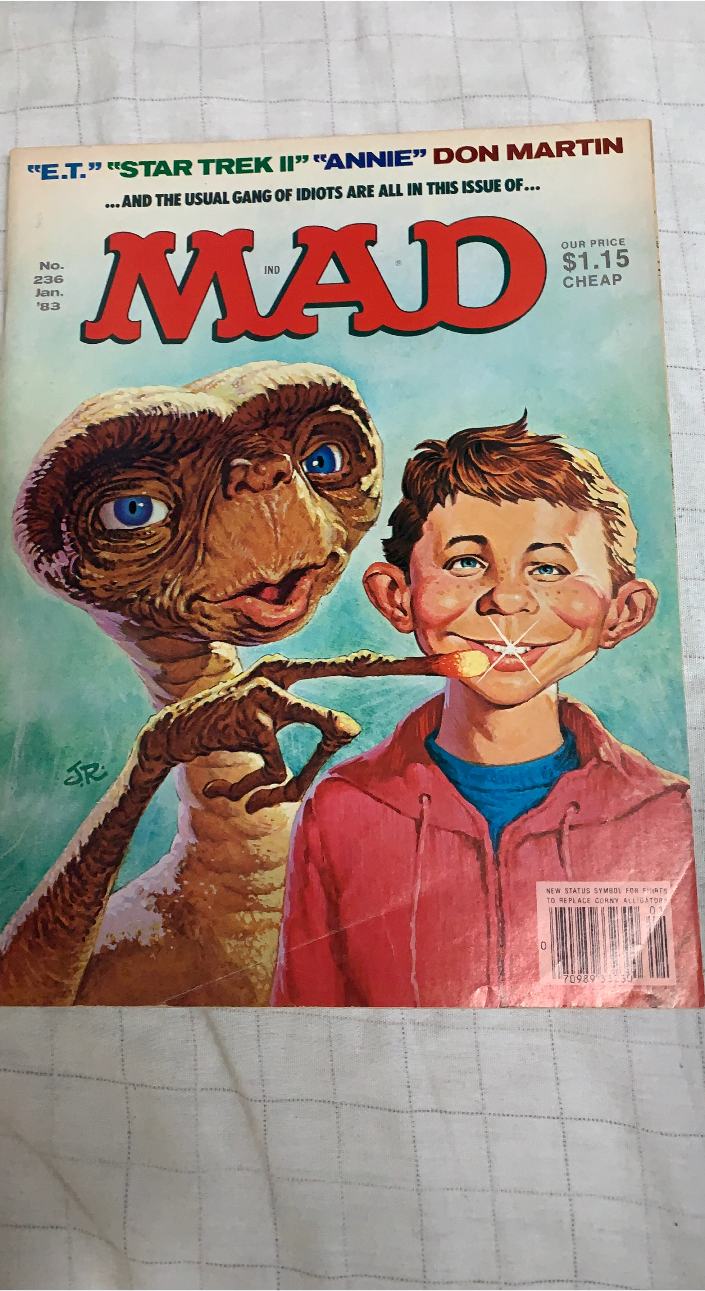 Vintage Mad Magazine, January 1983