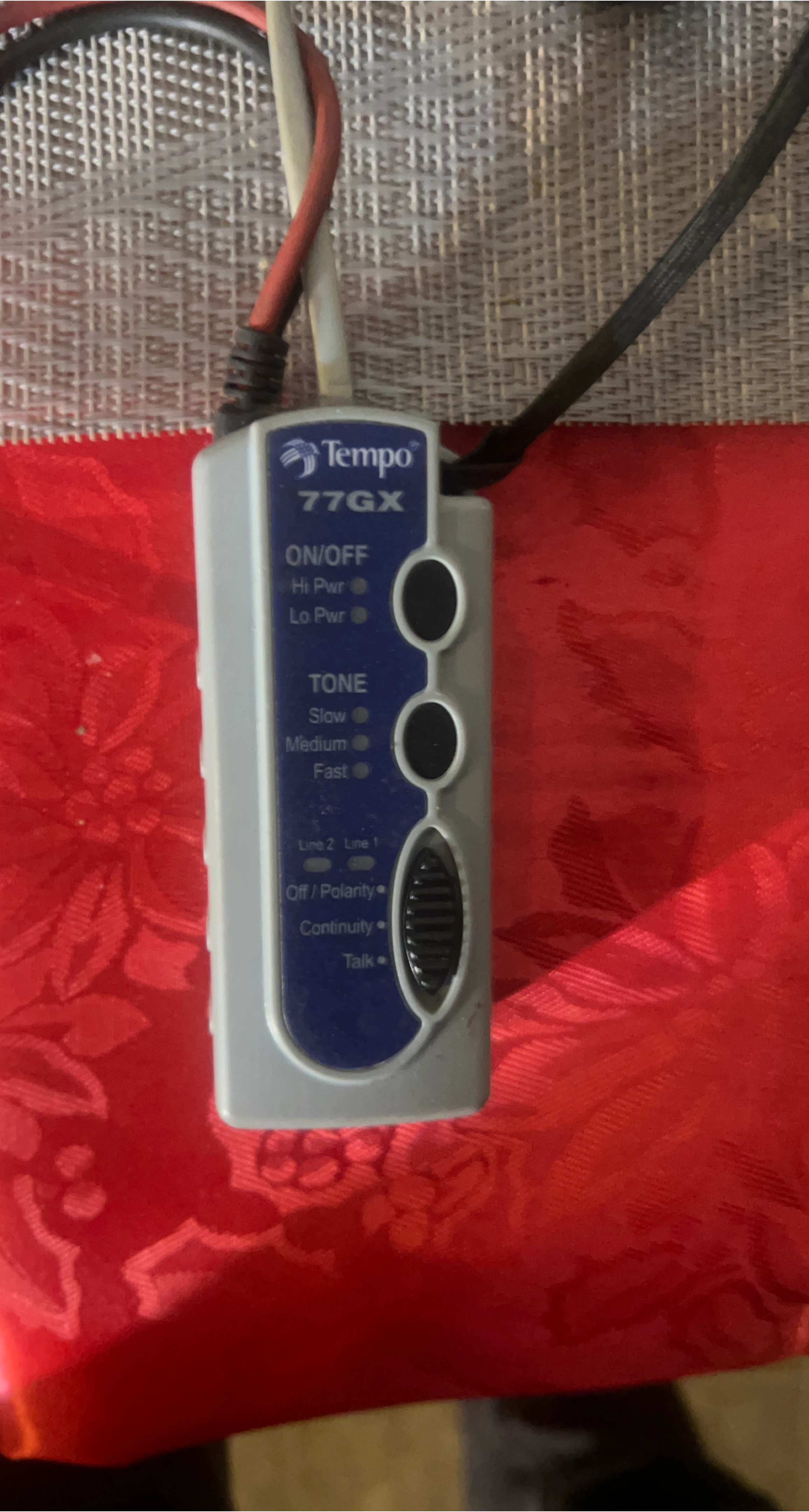 Tempo 77GX Tone and Continuity Tester