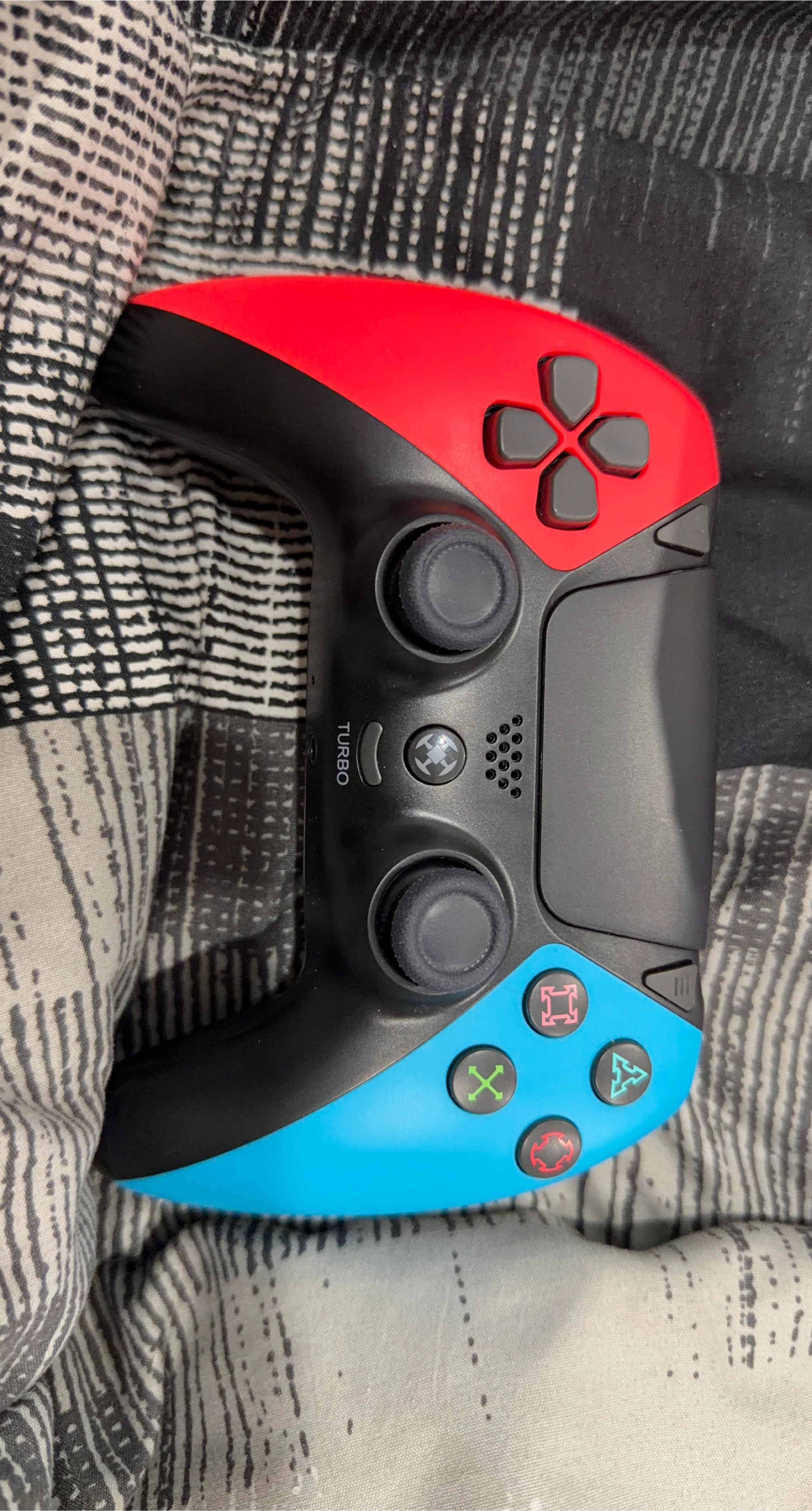 Wireless Game Controller - Red & Blue