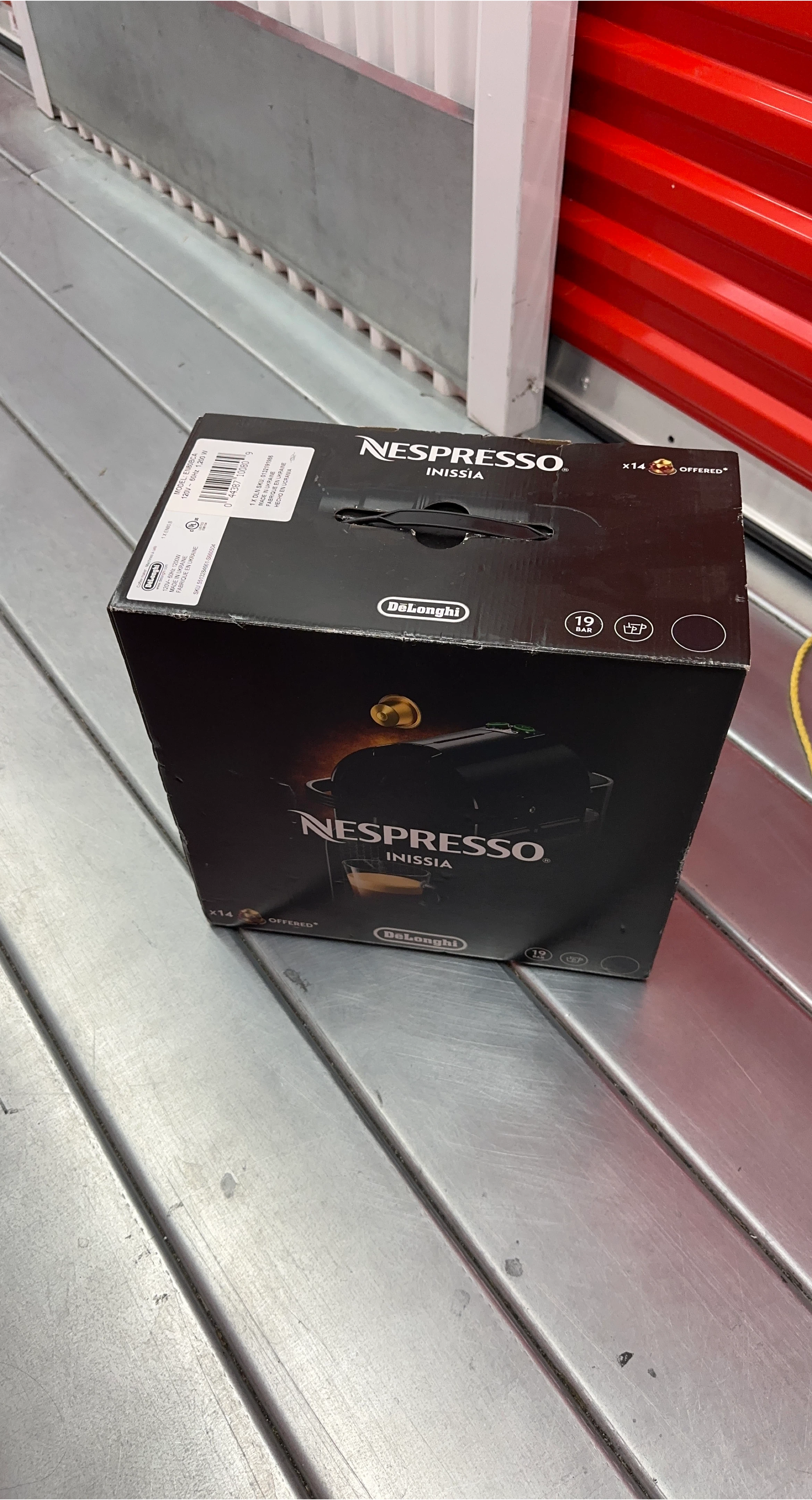Nespresso Inissia Coffee Machine by DeLonghi