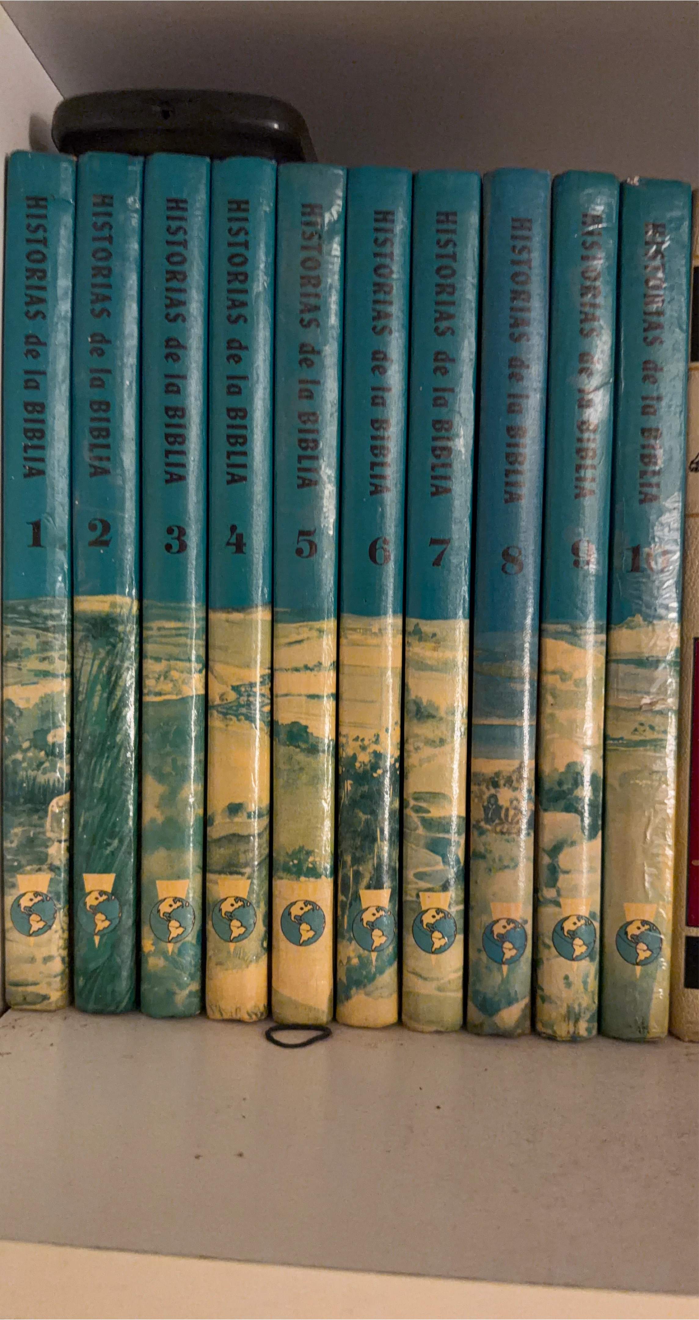 Historias de la Biblia Book Set (Volumes 1-10)