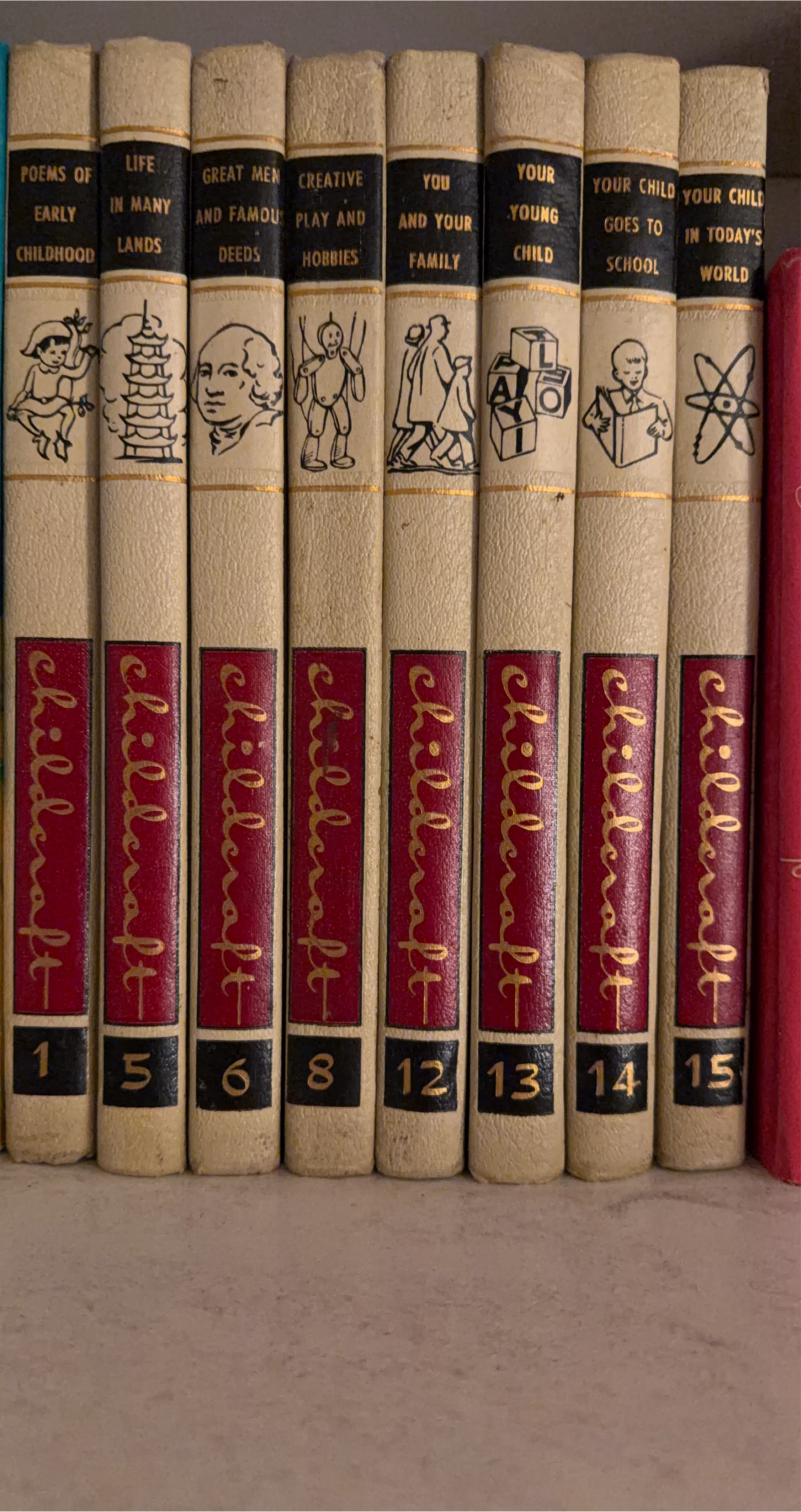 Childcraft Books Set