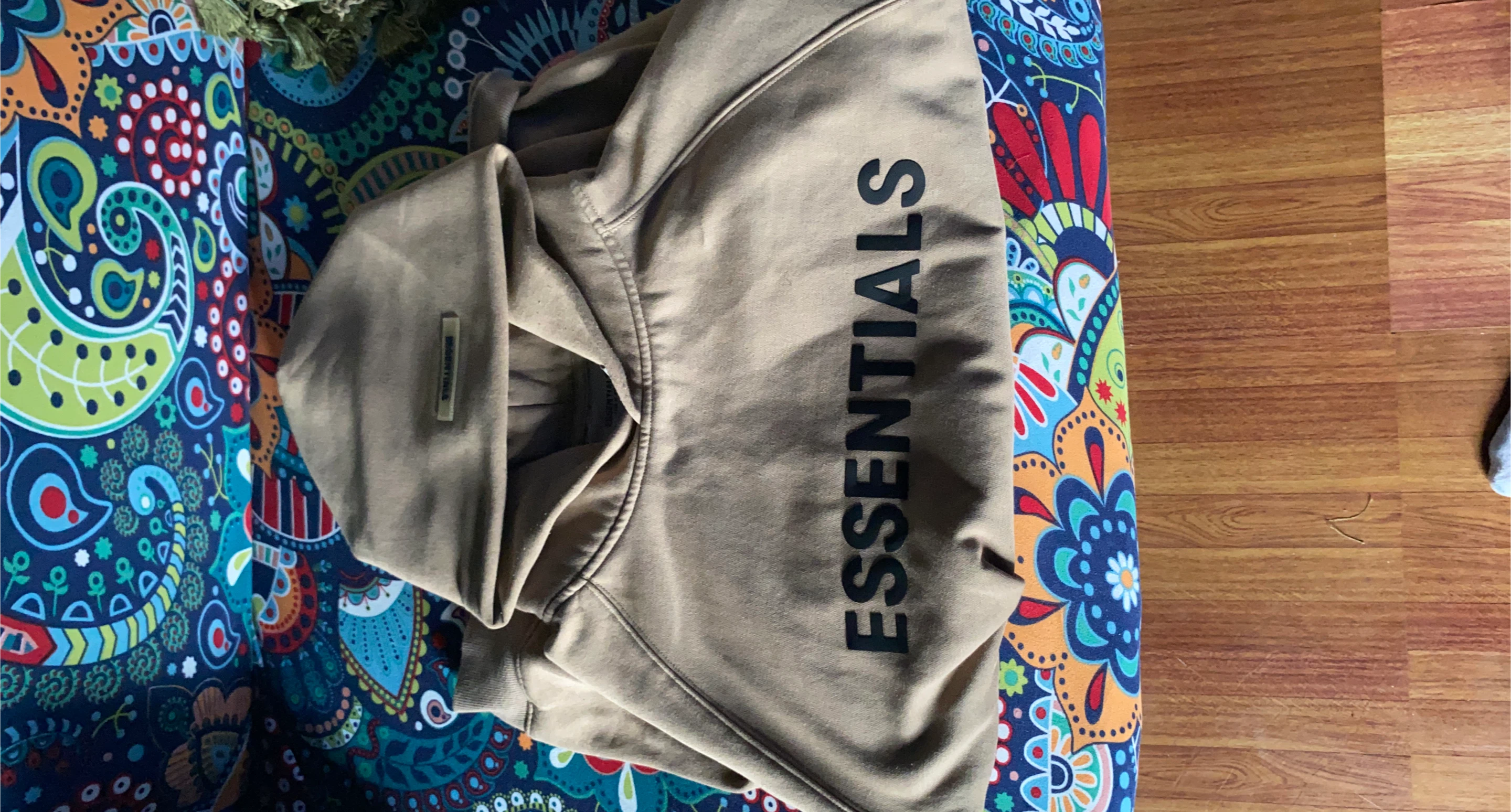Essentials Hoodie - Beige (Cash Only)
