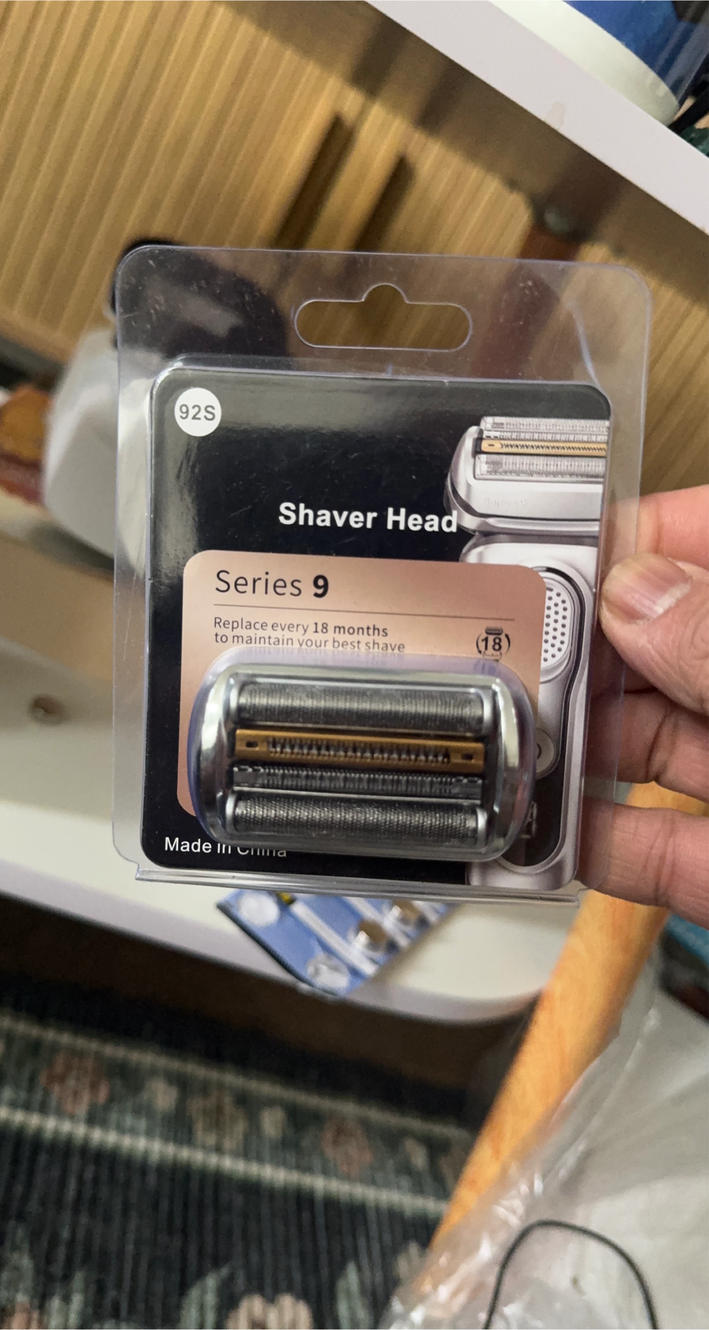 Braun Series 9 92S Shaver Head Replacement
