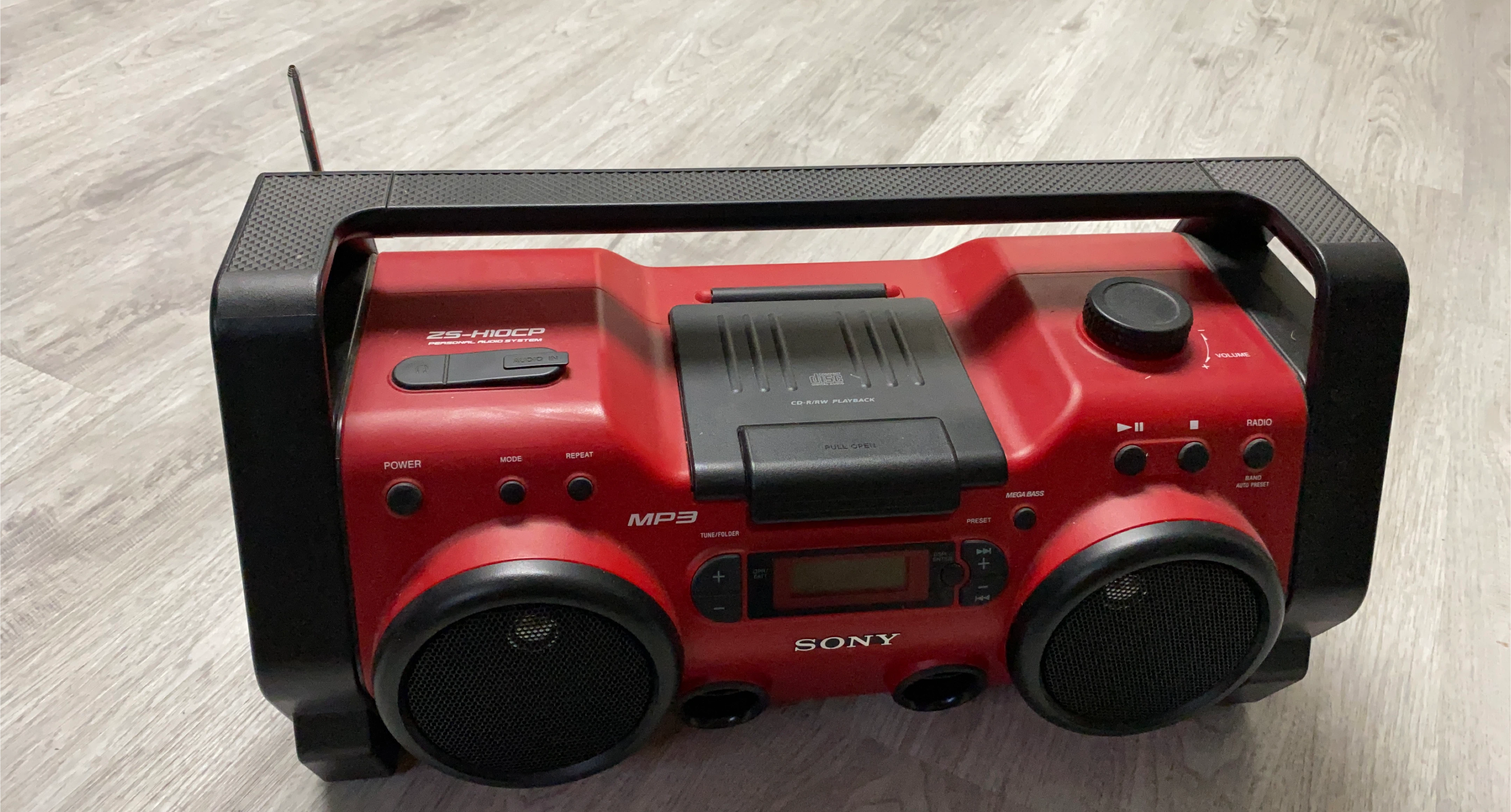 Sony ZS-H10CP Personal Audio System Boombox