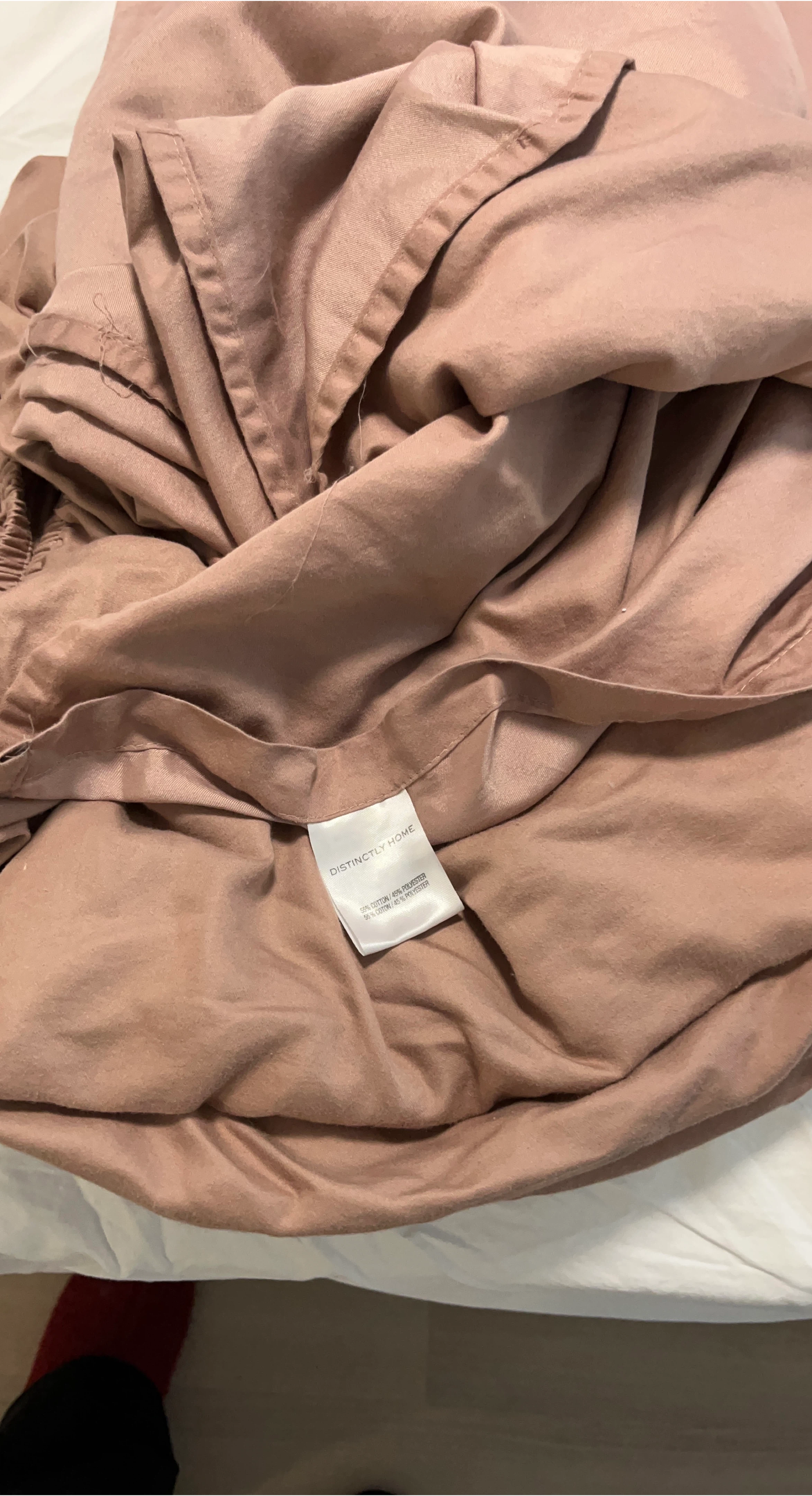 Queen Size Sheet Set (Dusty Rose)❤️