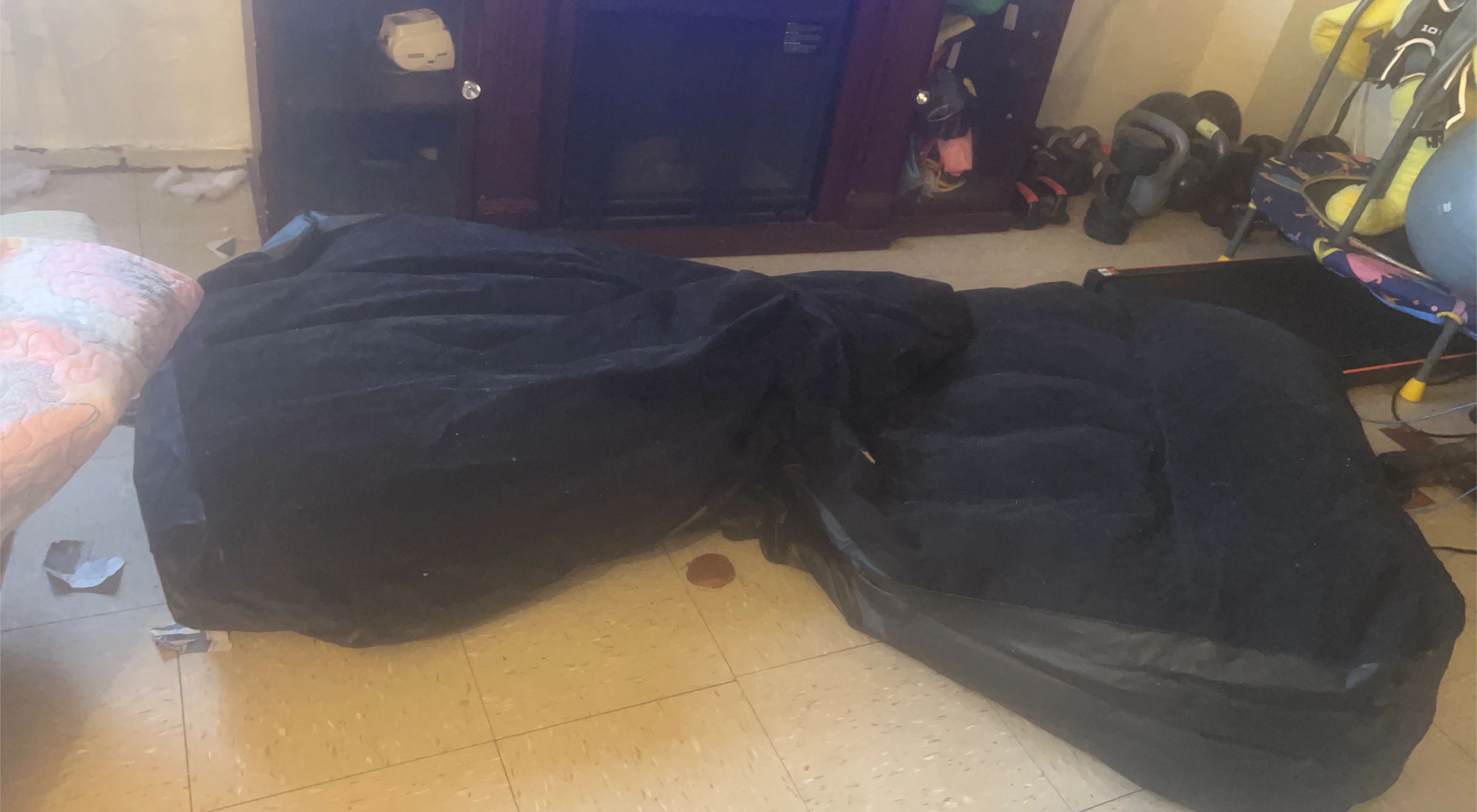 Black Air Mattress