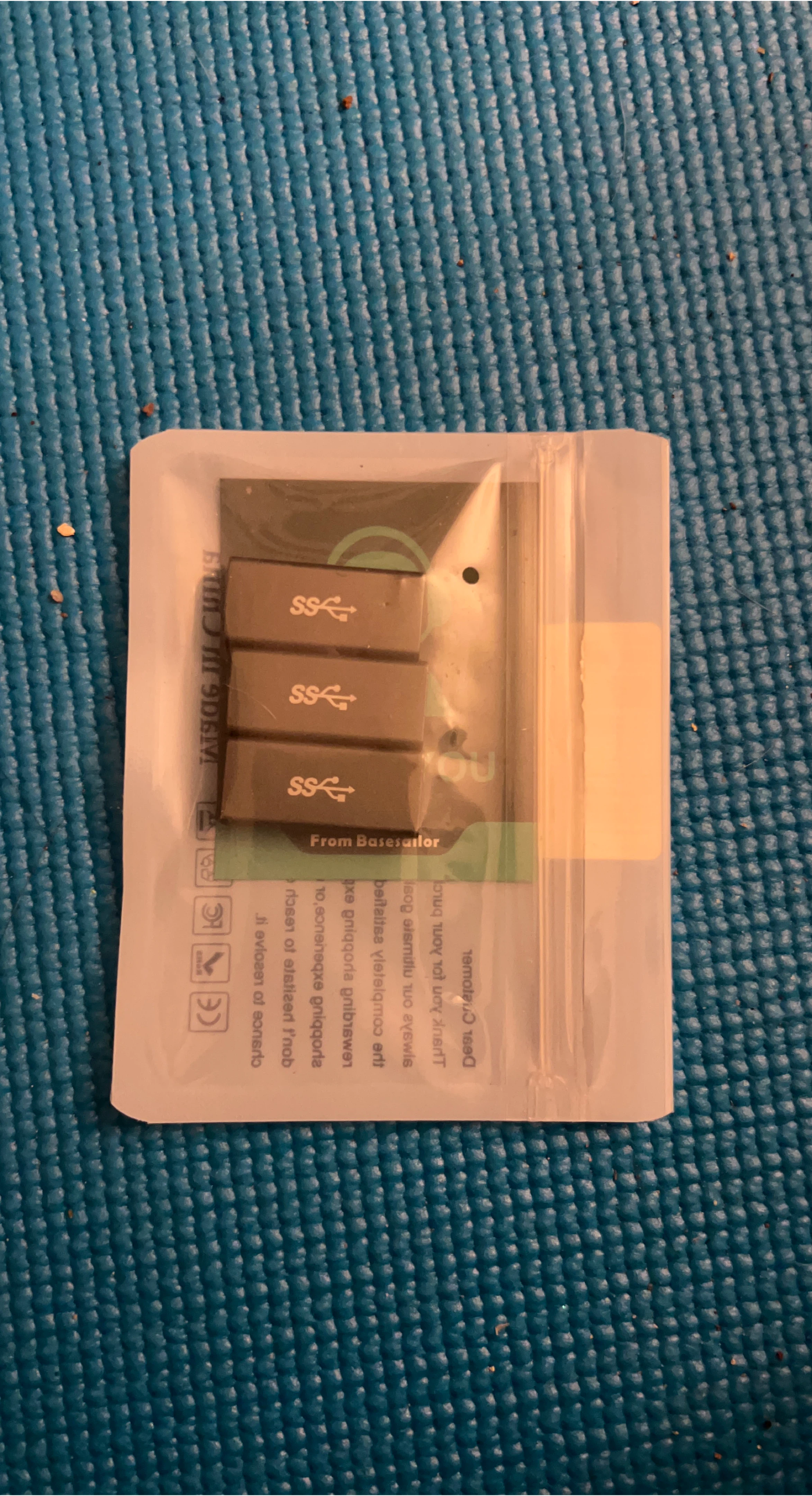 CA USB (F) to USB (F) Adapter (Gray* 3Pack)