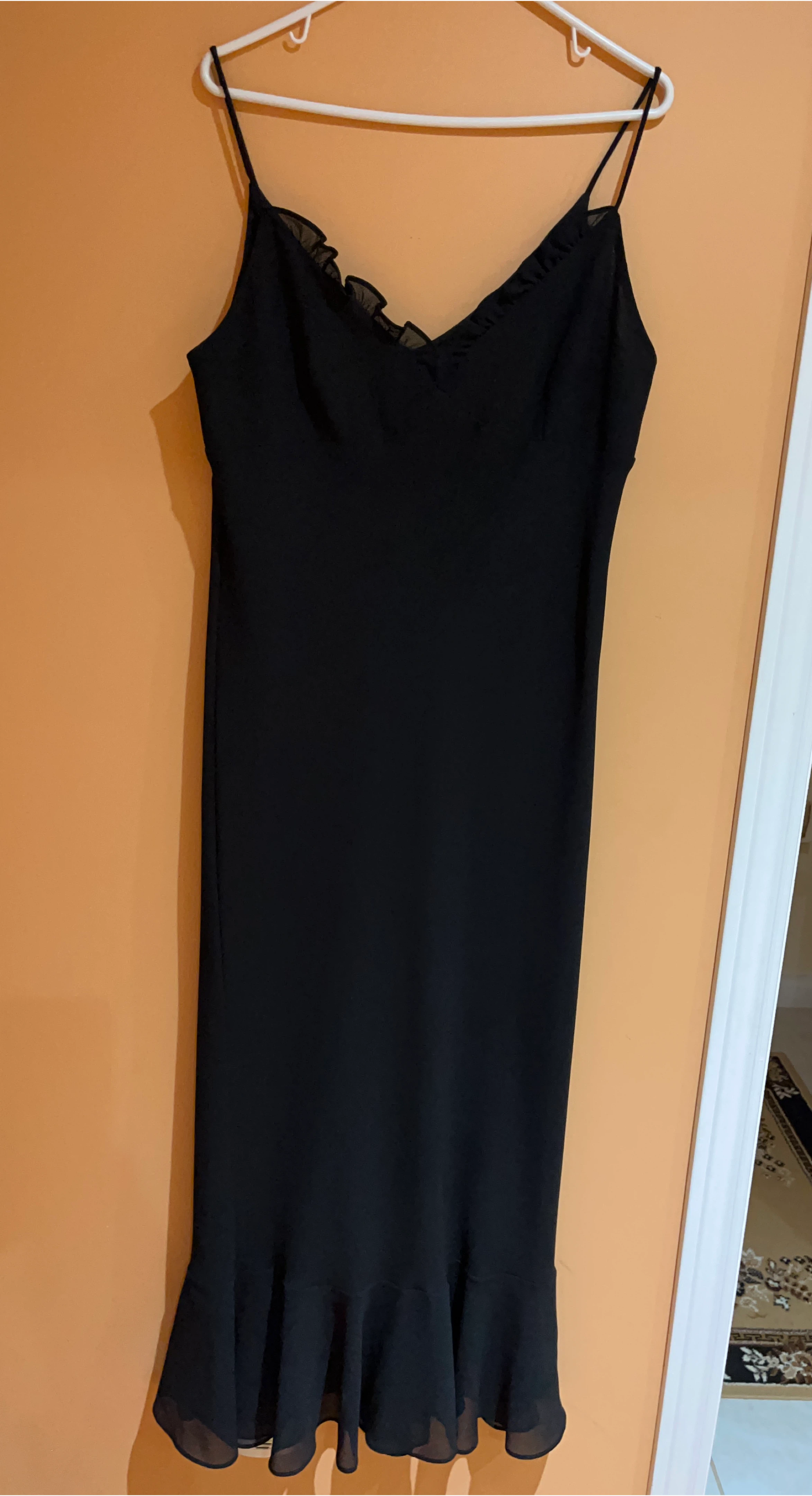Black Spaghetti Strap Dress