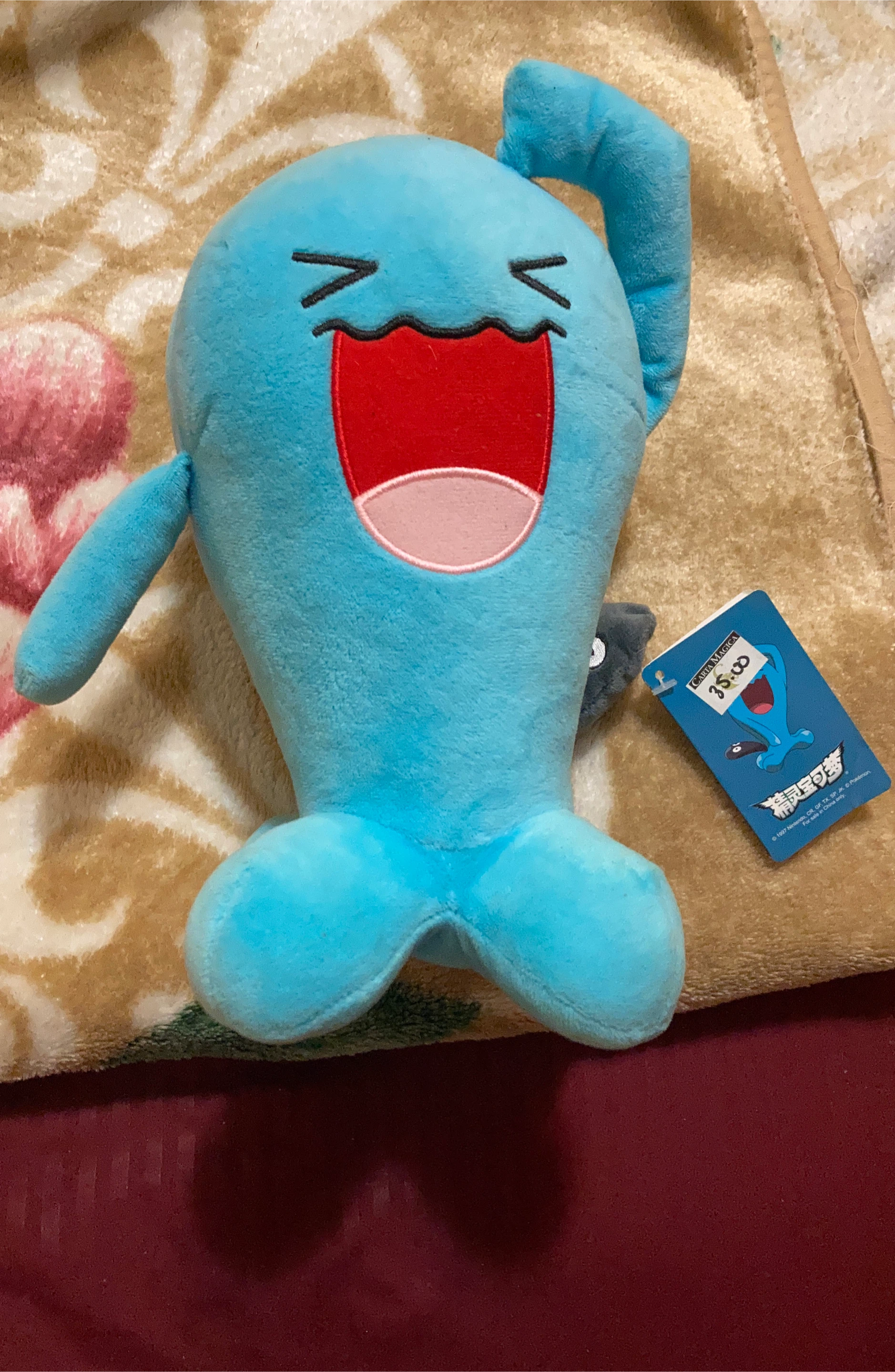 Wobbuffet Pokémon Plush Toy