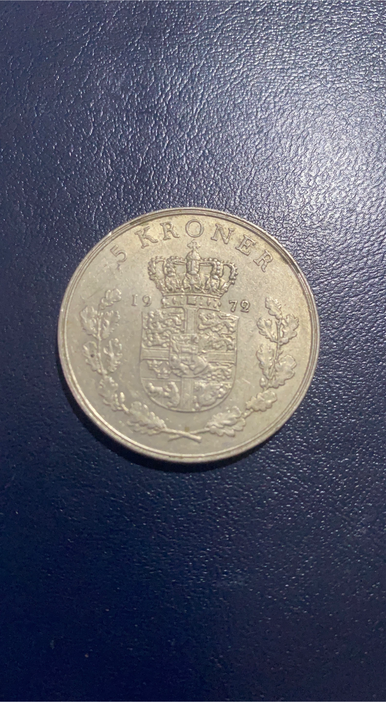 5 Kroner Coin - 1972