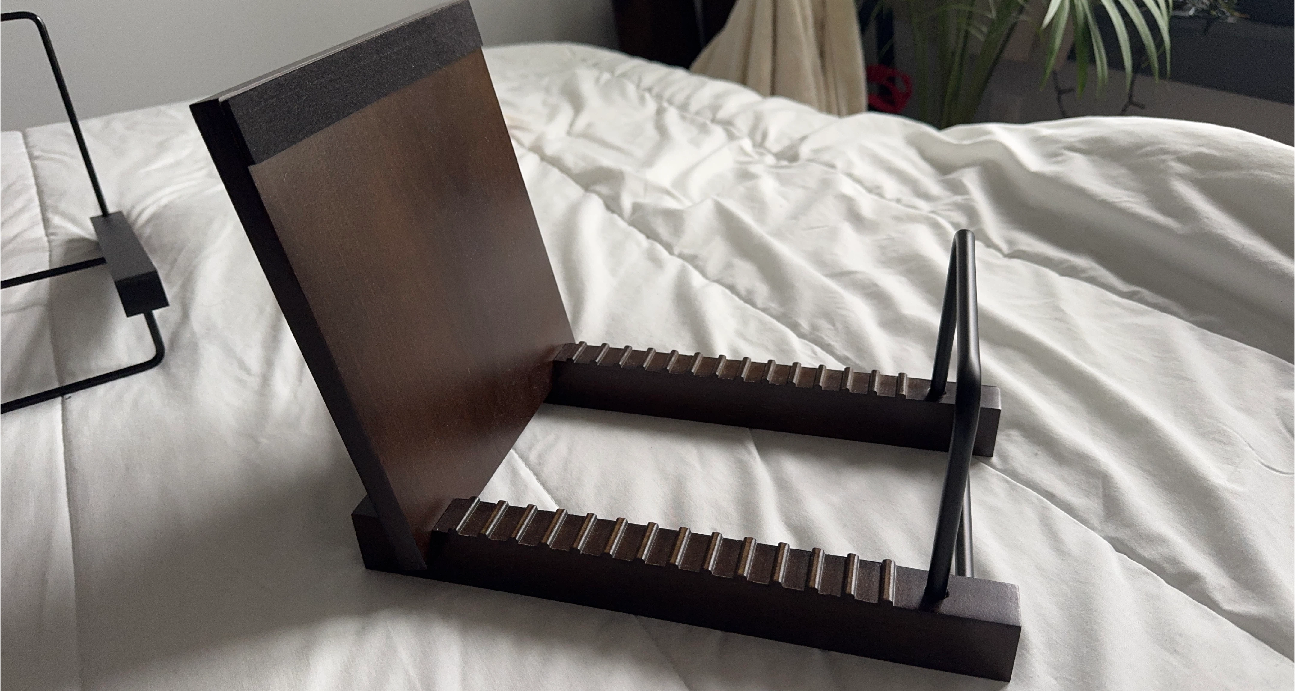 Wooden Vinyl Record Holder