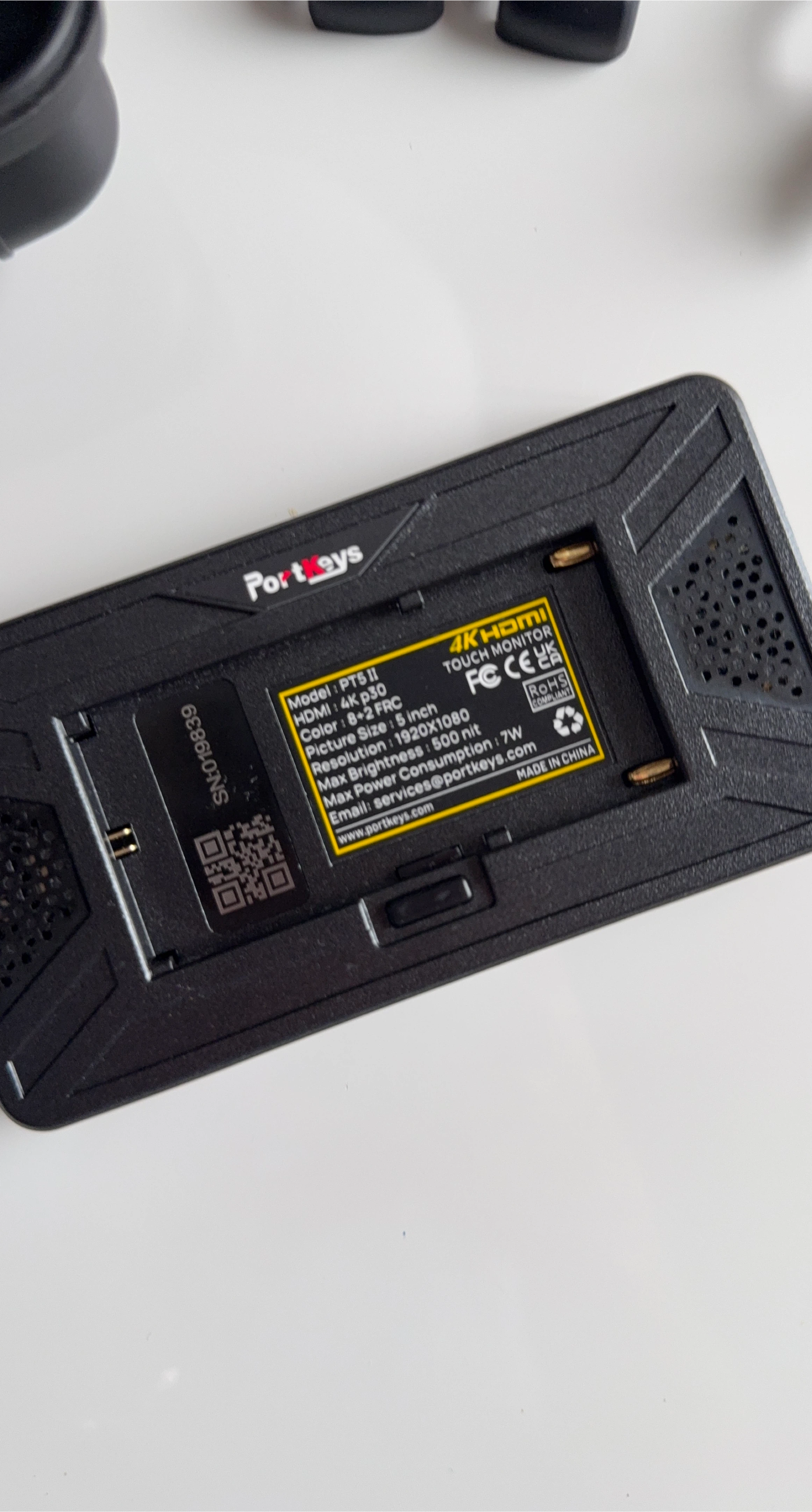 PortKeys PT5 II 5" 4K HDMI Touch Monitor - photo 3
