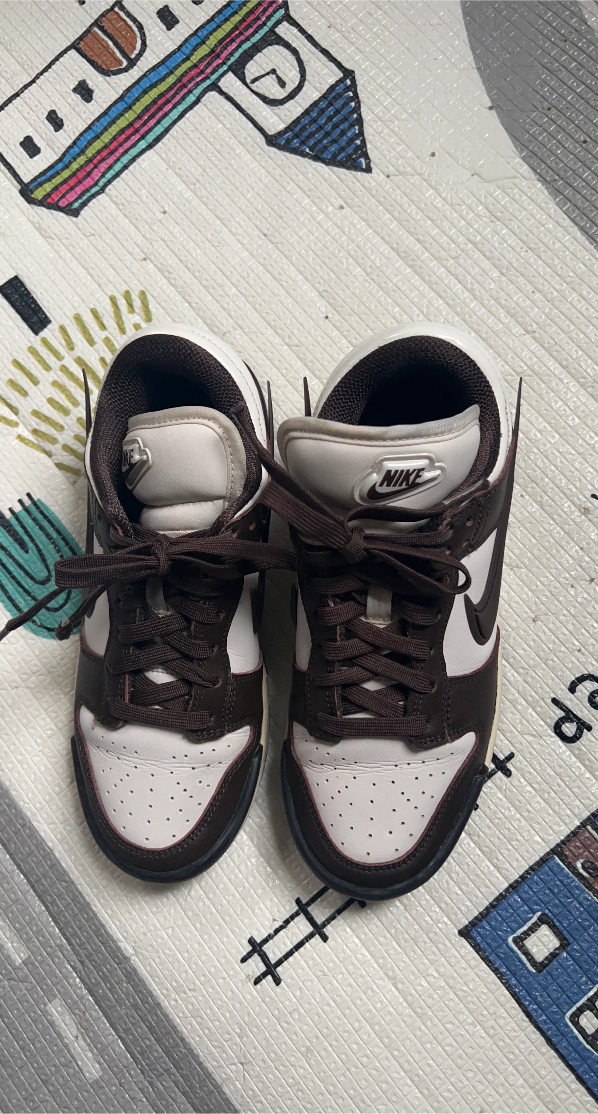 Nike Dunk Low Brown/White Sneakers