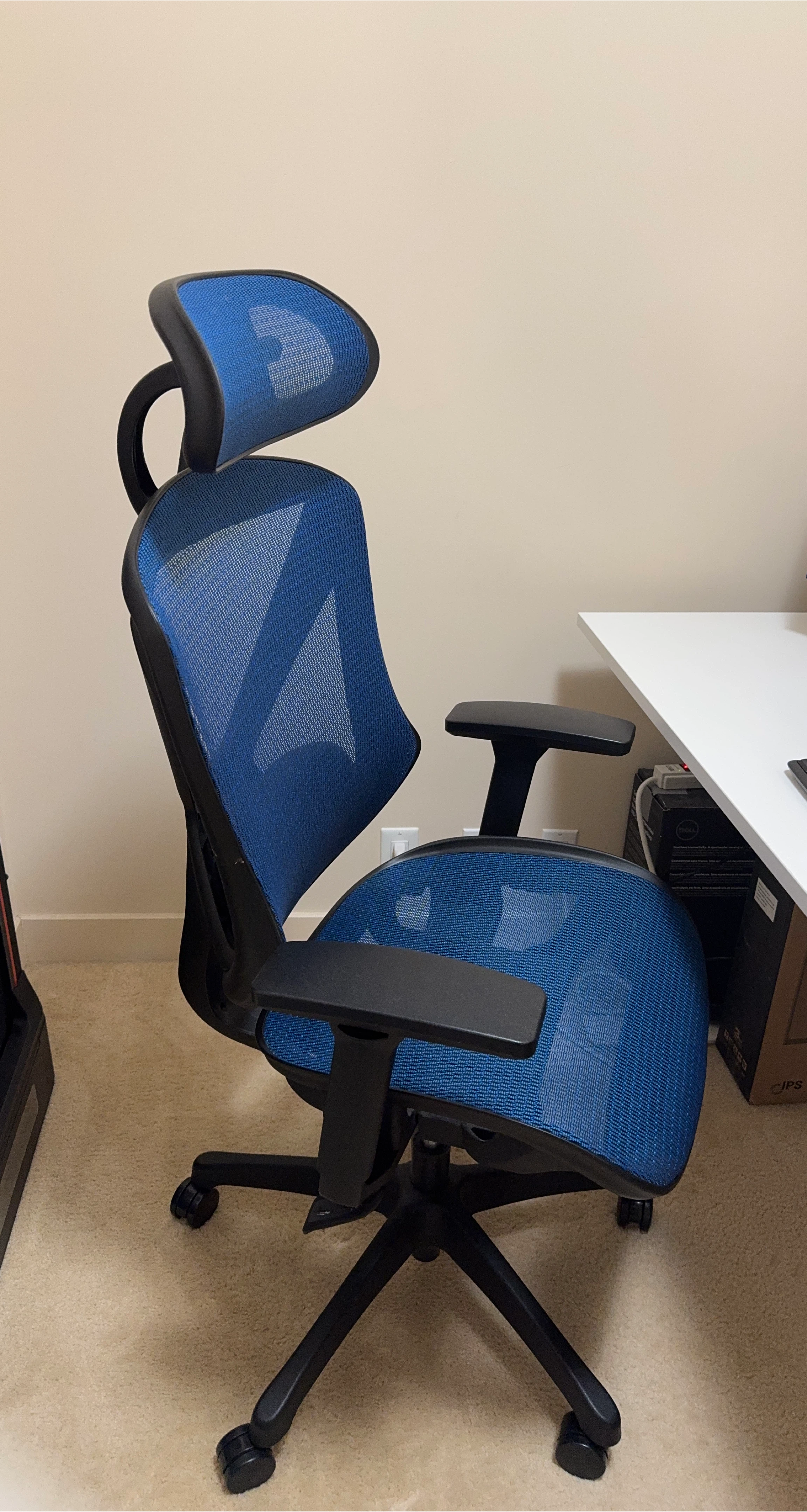 Blue Ergonomic Office Chair