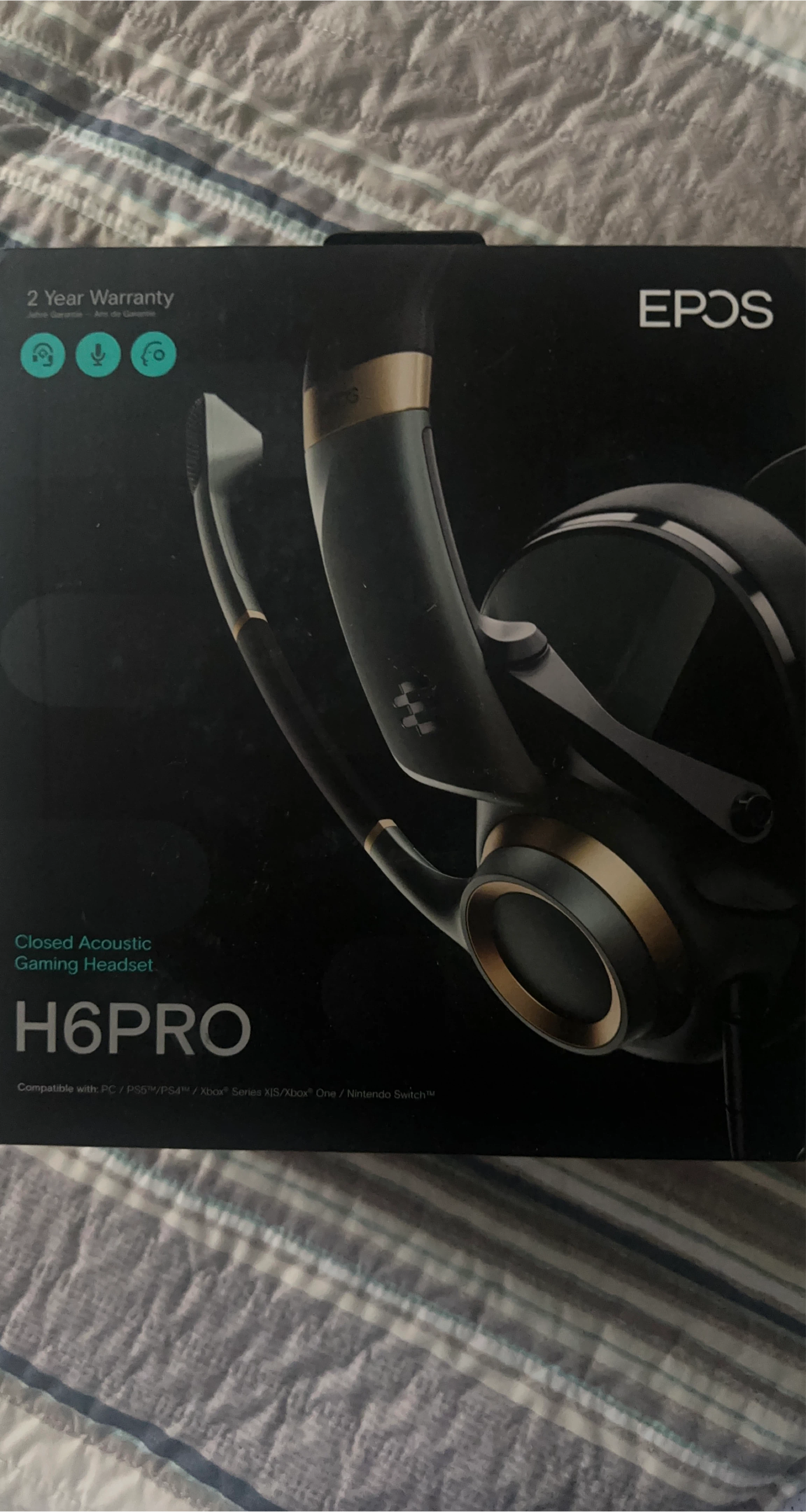 EPOS H6PRO Closed Acoustic Gaming Headset