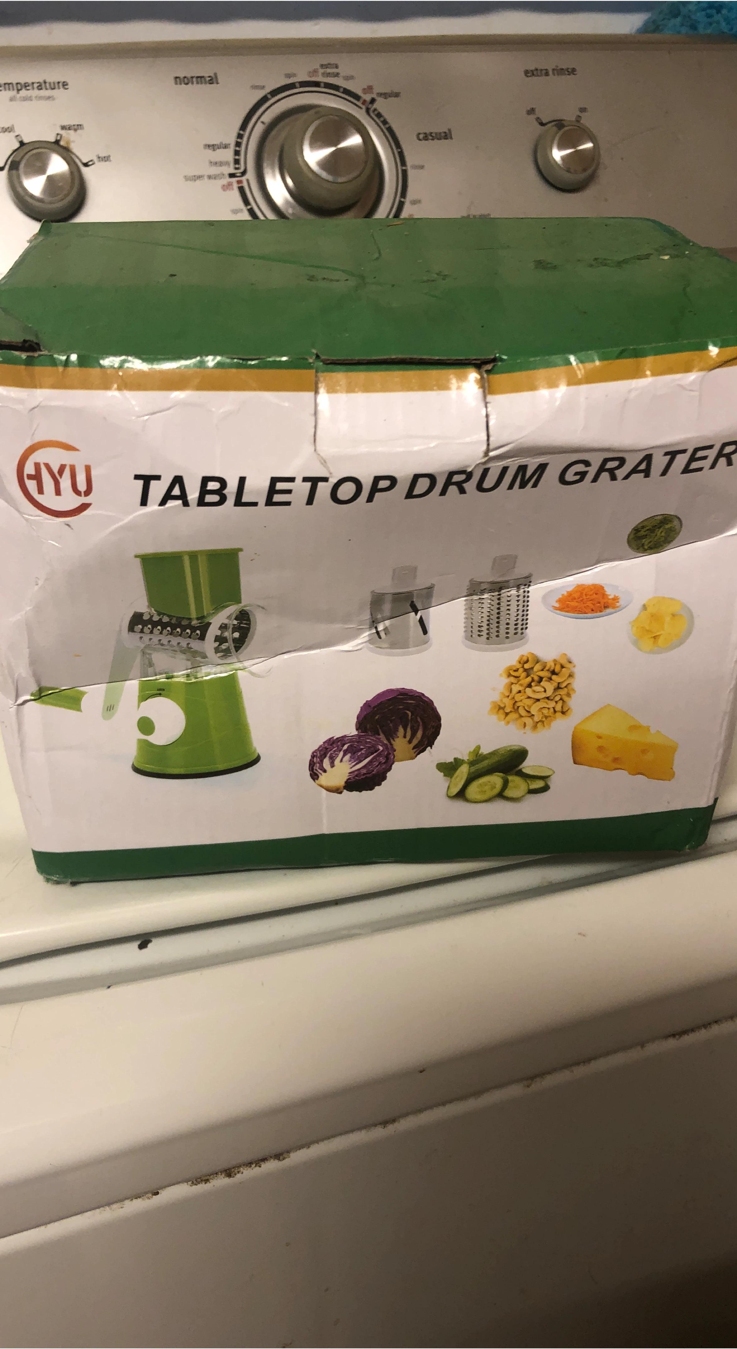 HYU Tabletop Drum Grater