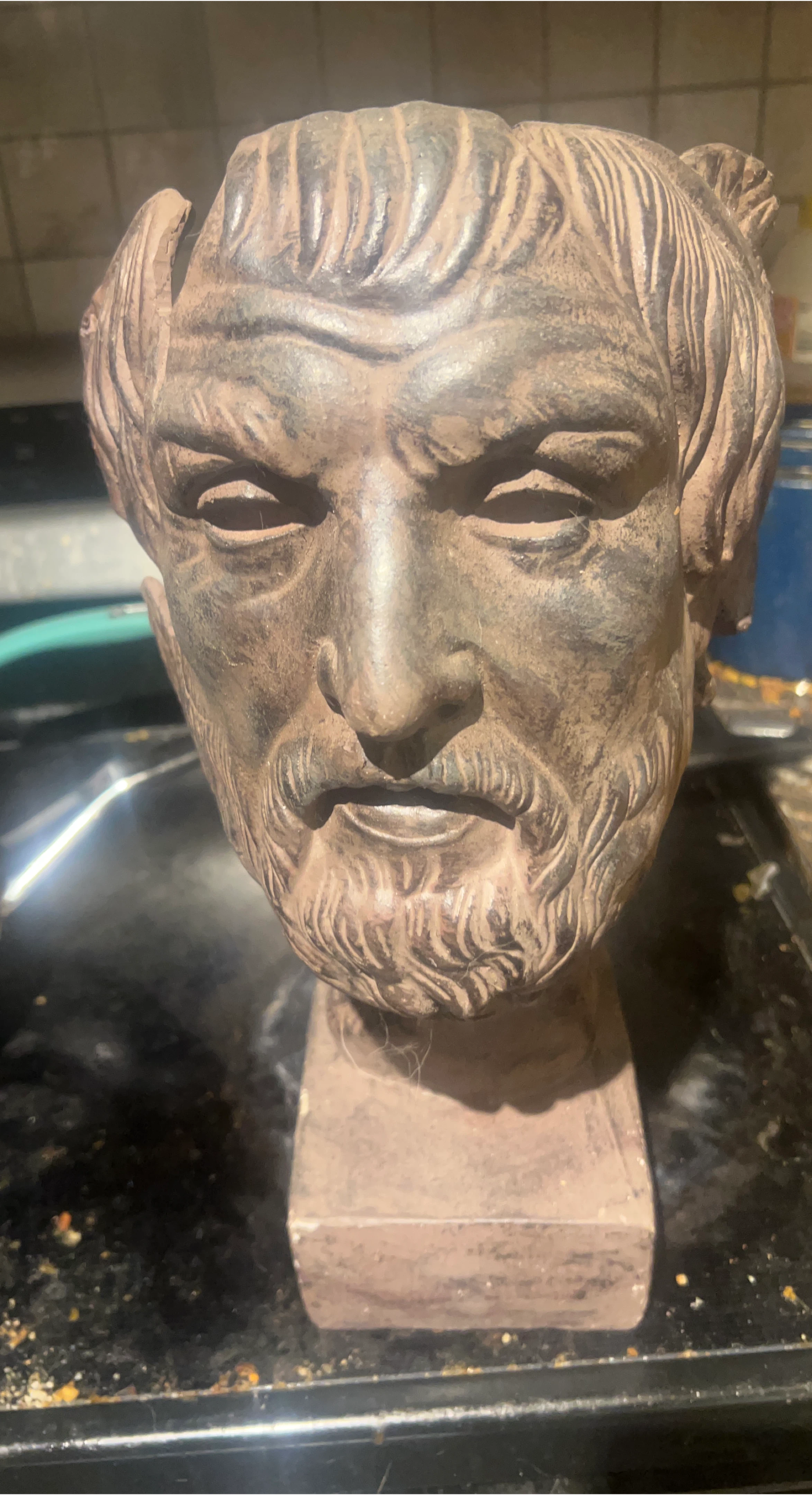 Bust Head Sculpture