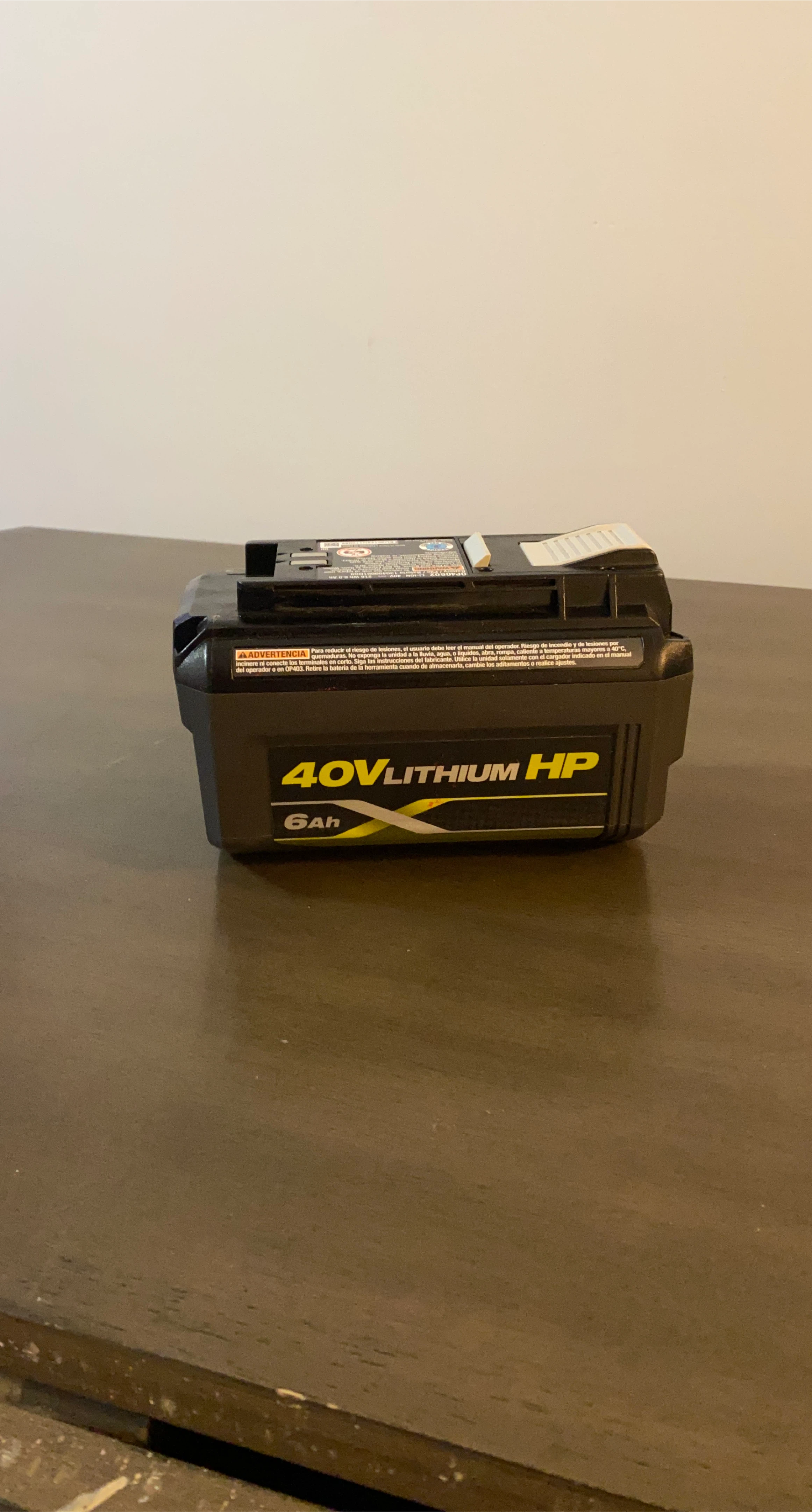 Ryobi 40V Lithium HP 6Ah Battery (2 in stock)