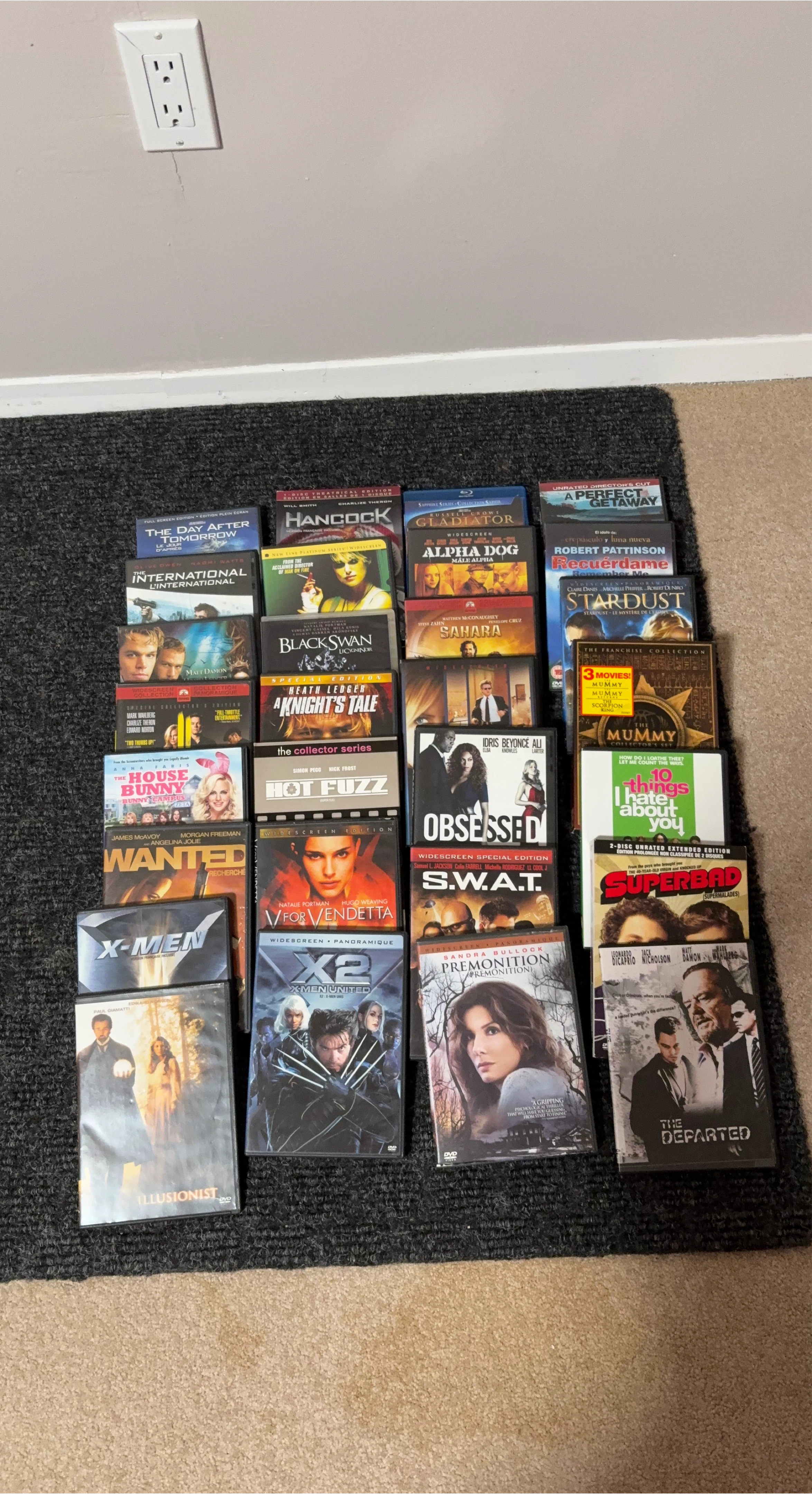 Assorted Movie DVDs Collection