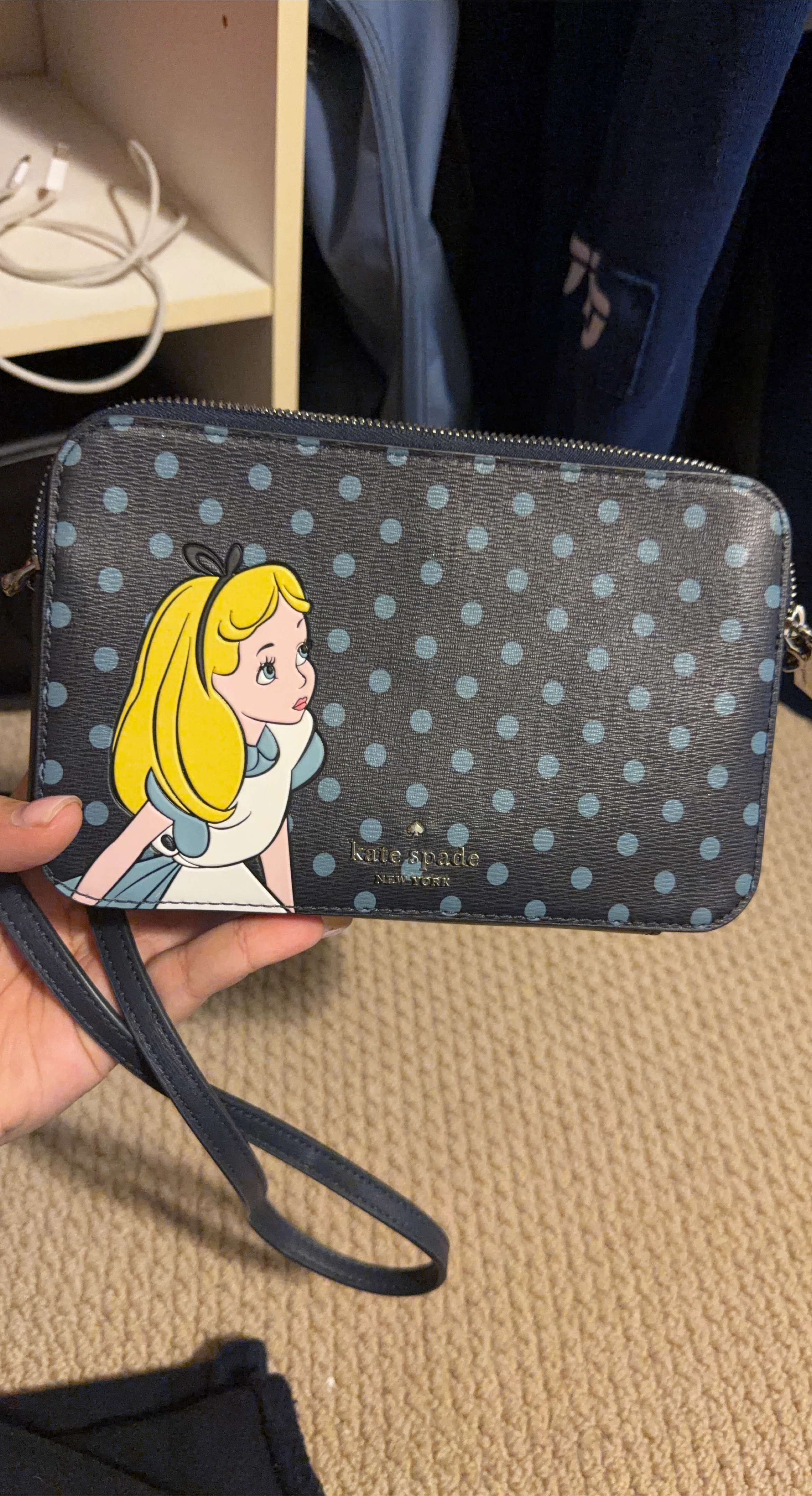 Kate Spade Alice in Wonderland handbag