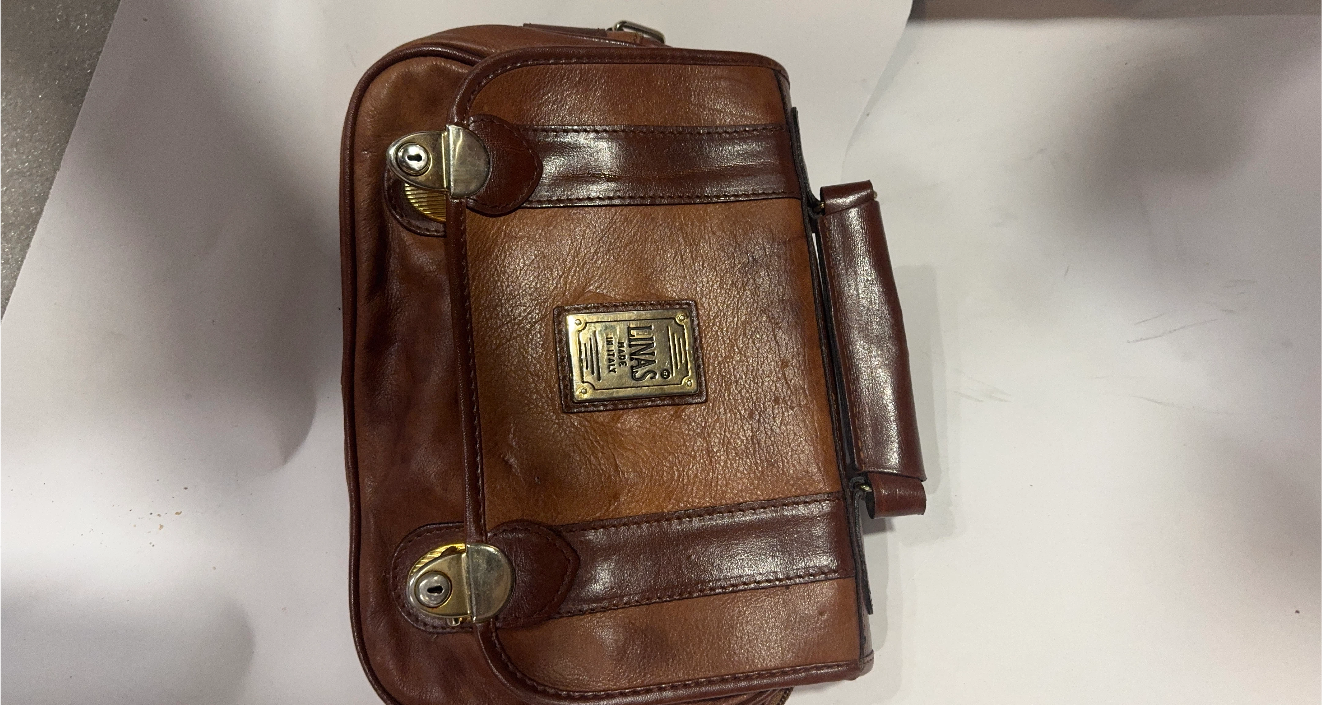 Linas Leather Brown Bag