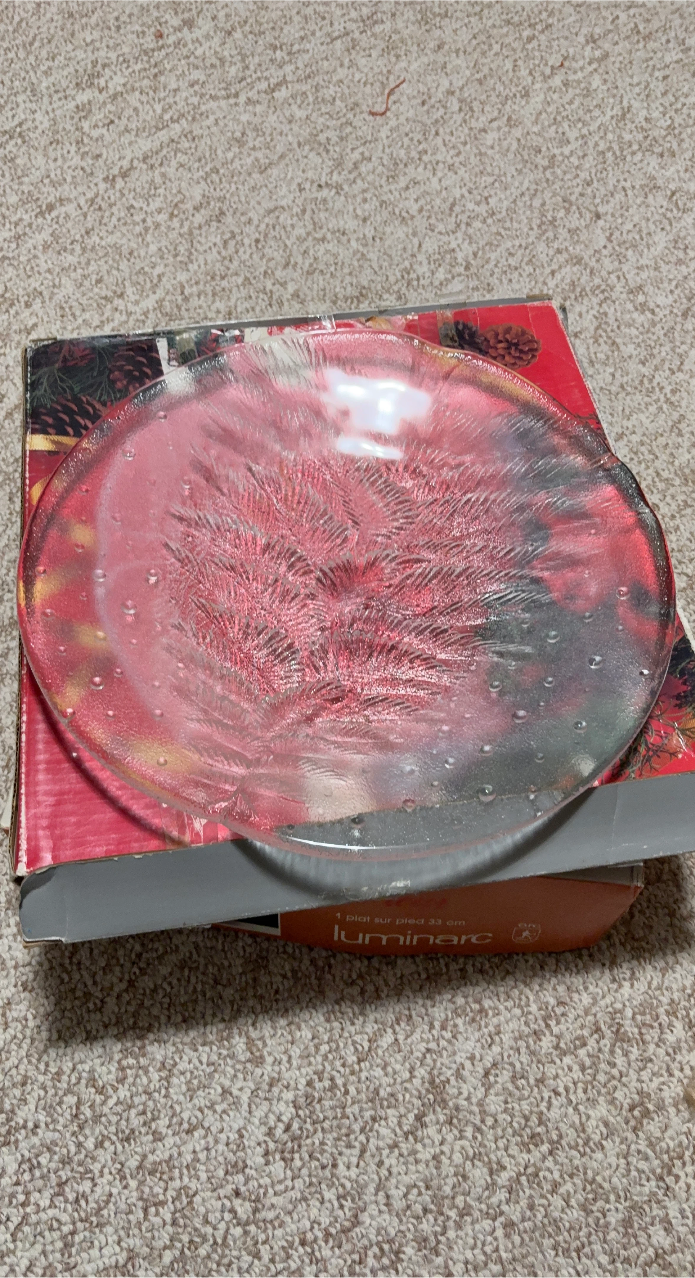 Luminarc Glass Platter