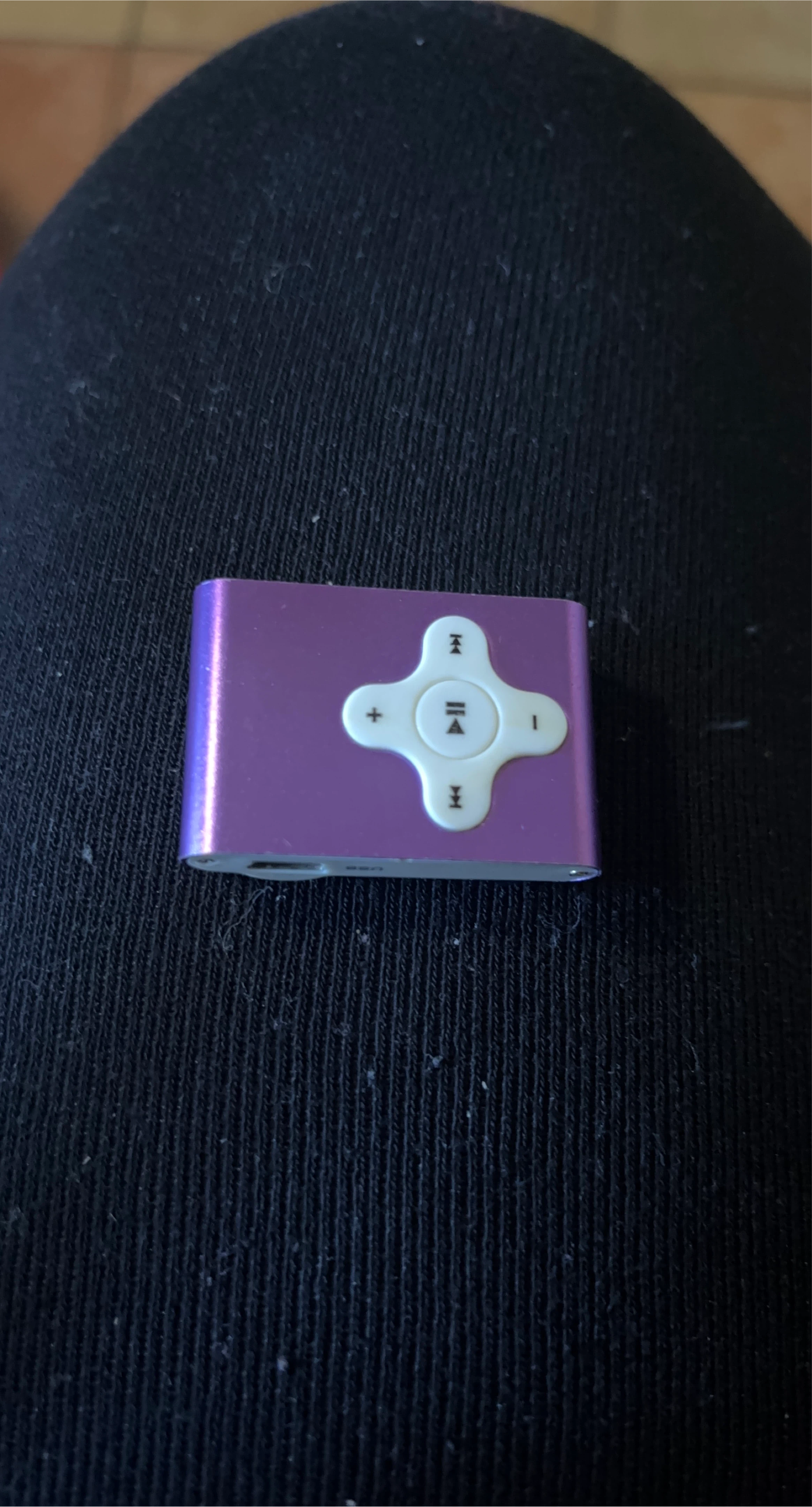 Purple mp3 player mini