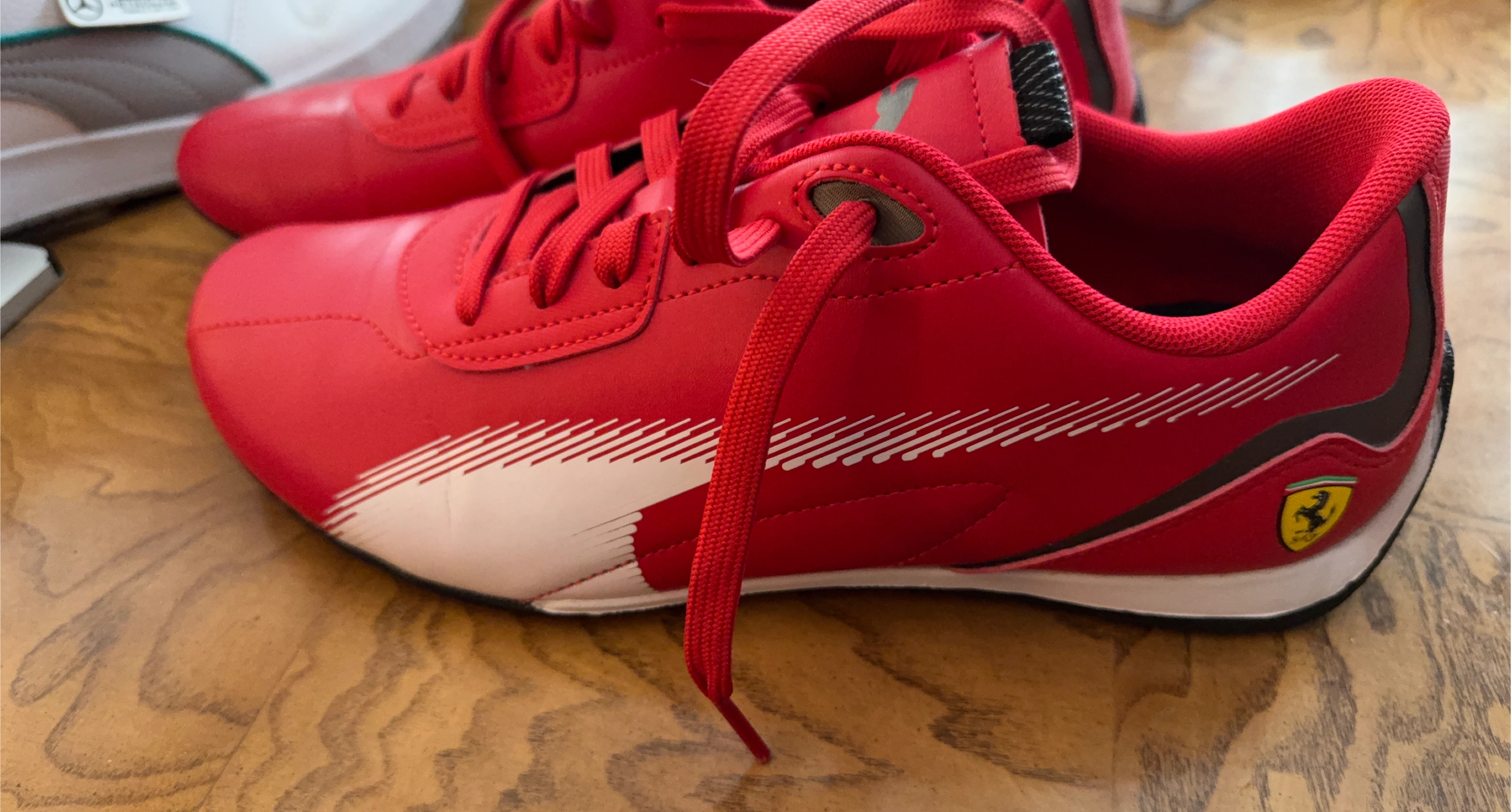Puma Ferrari Race Red Sneakers US 9