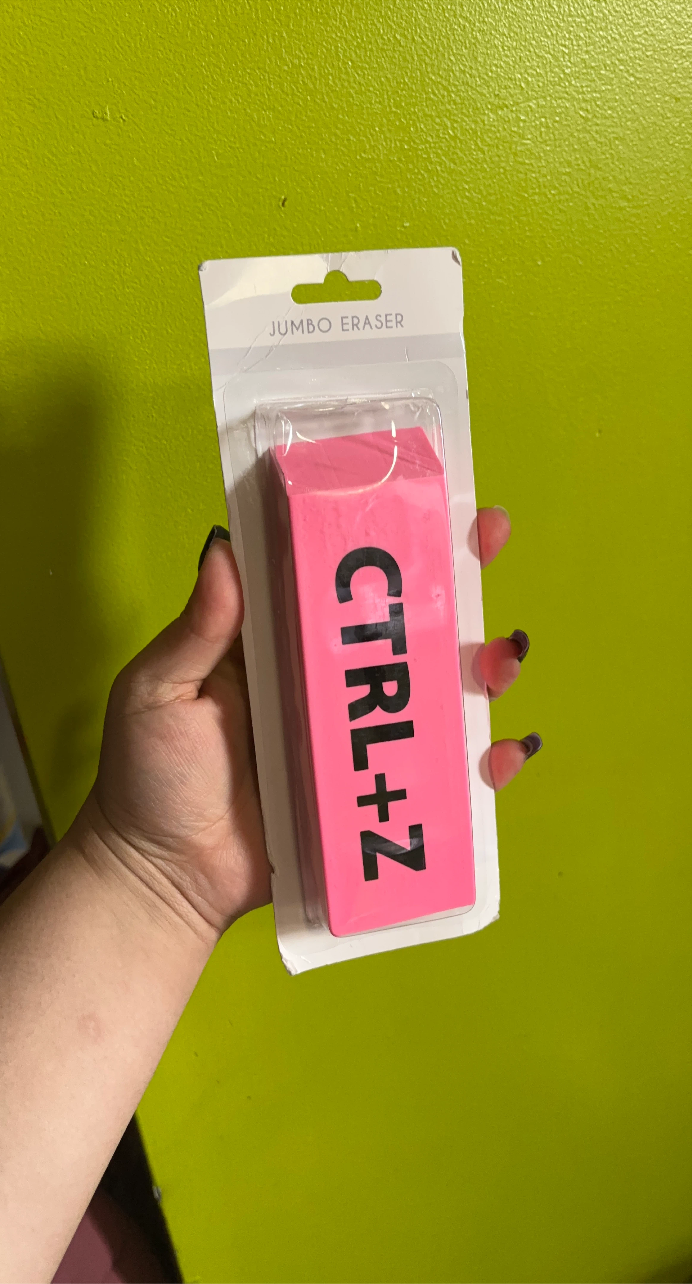 New Jumbo CTRL+Z Eraser