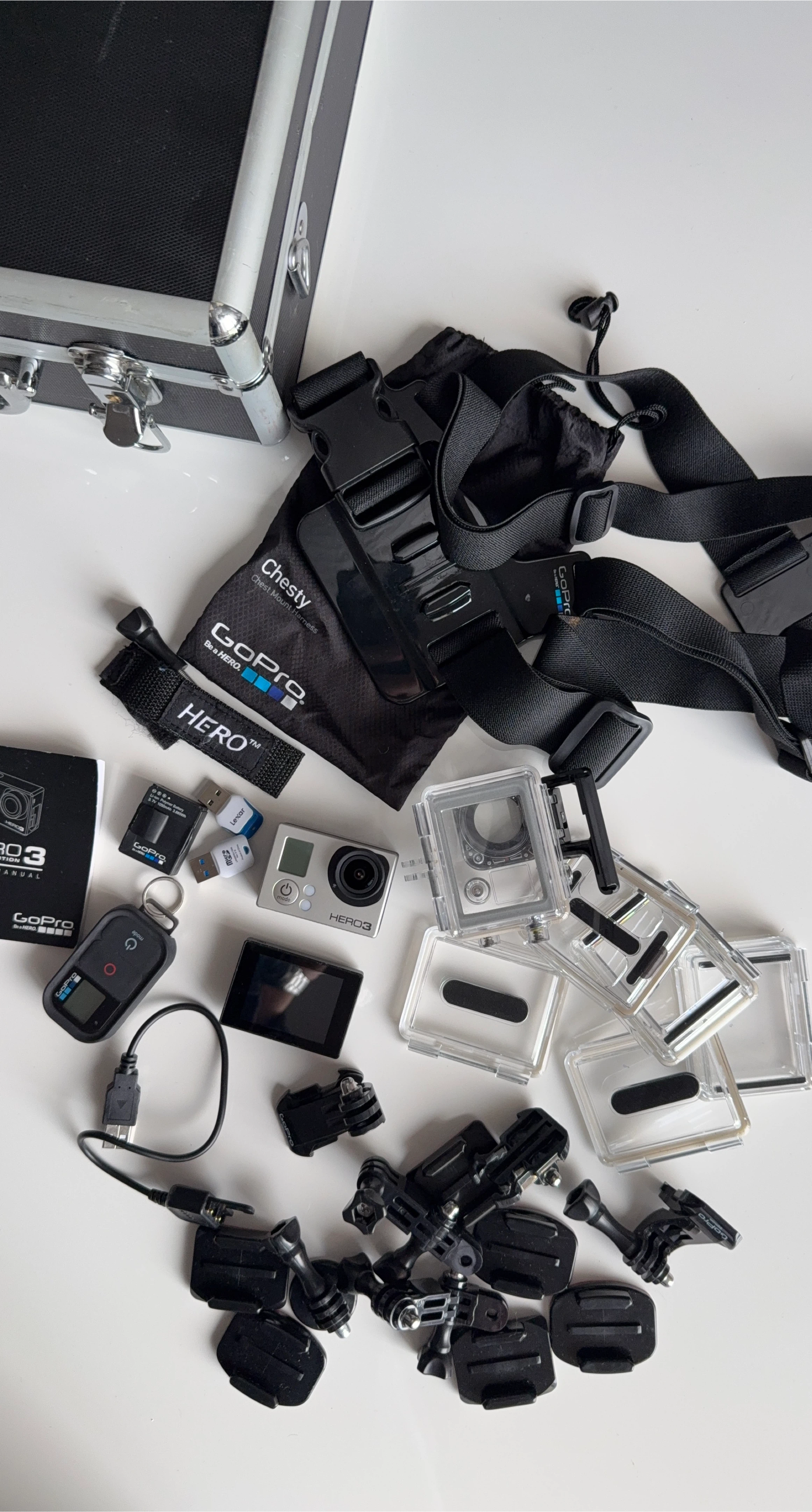 GoPro Hero3 Action Camera + Accessories