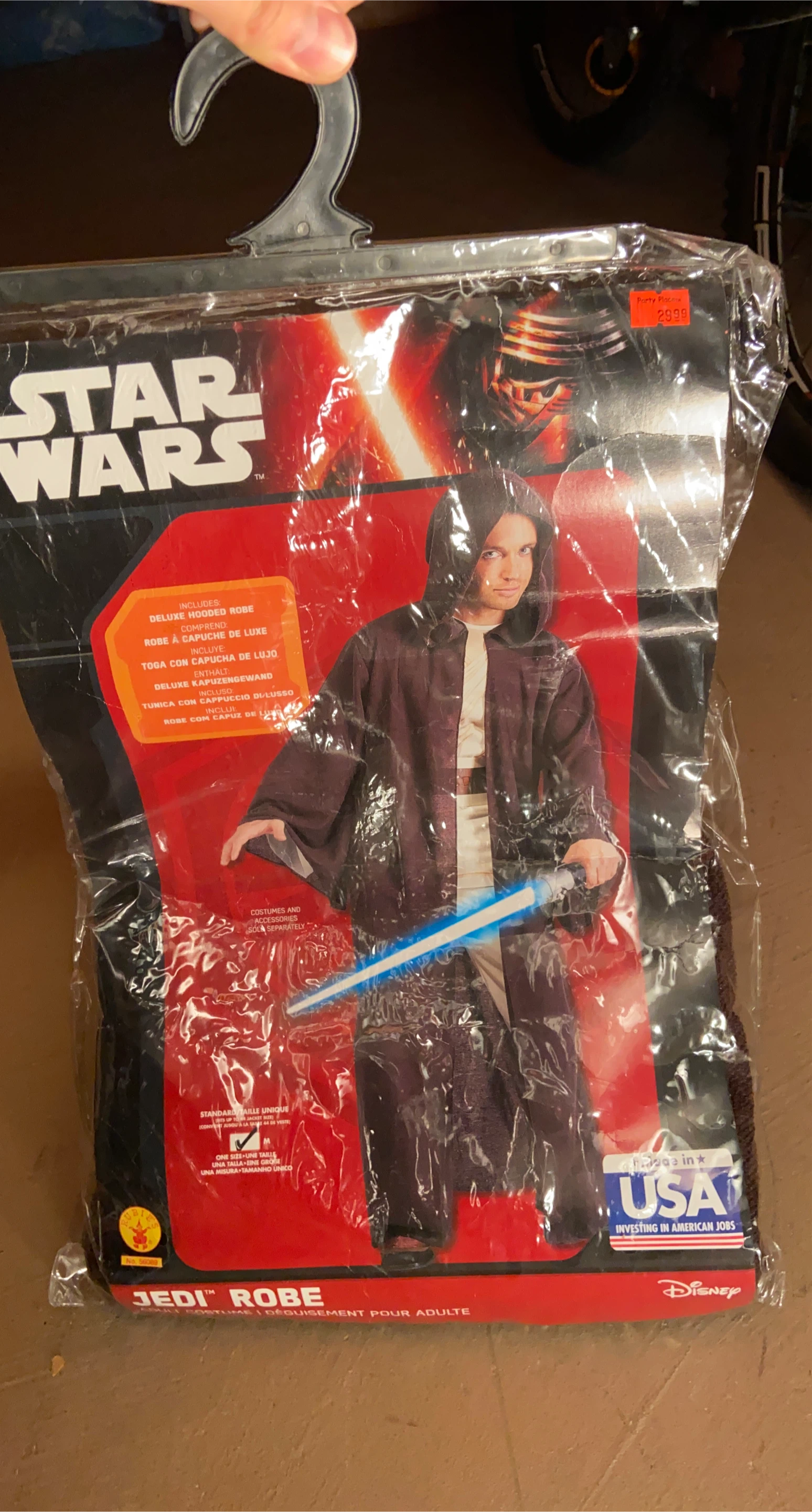 Star Wars Jedi Robe Costume - Adult Size