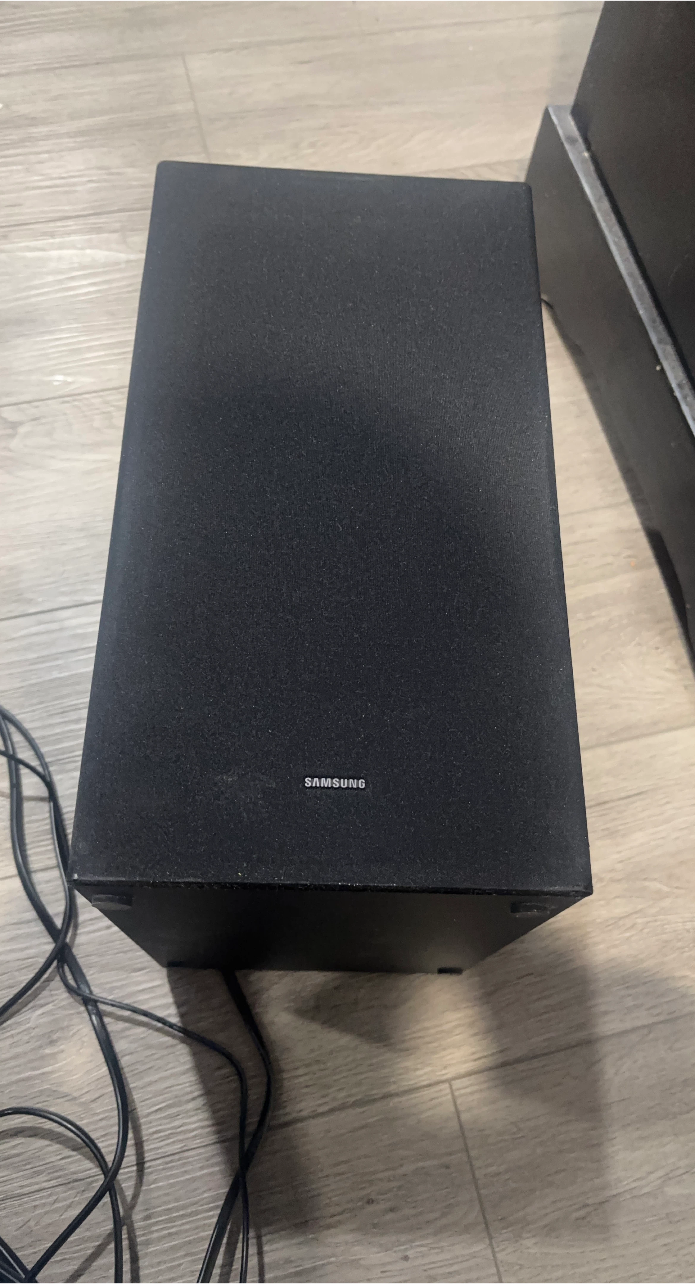 Samsung Soundbar & Subwoofer - Black
