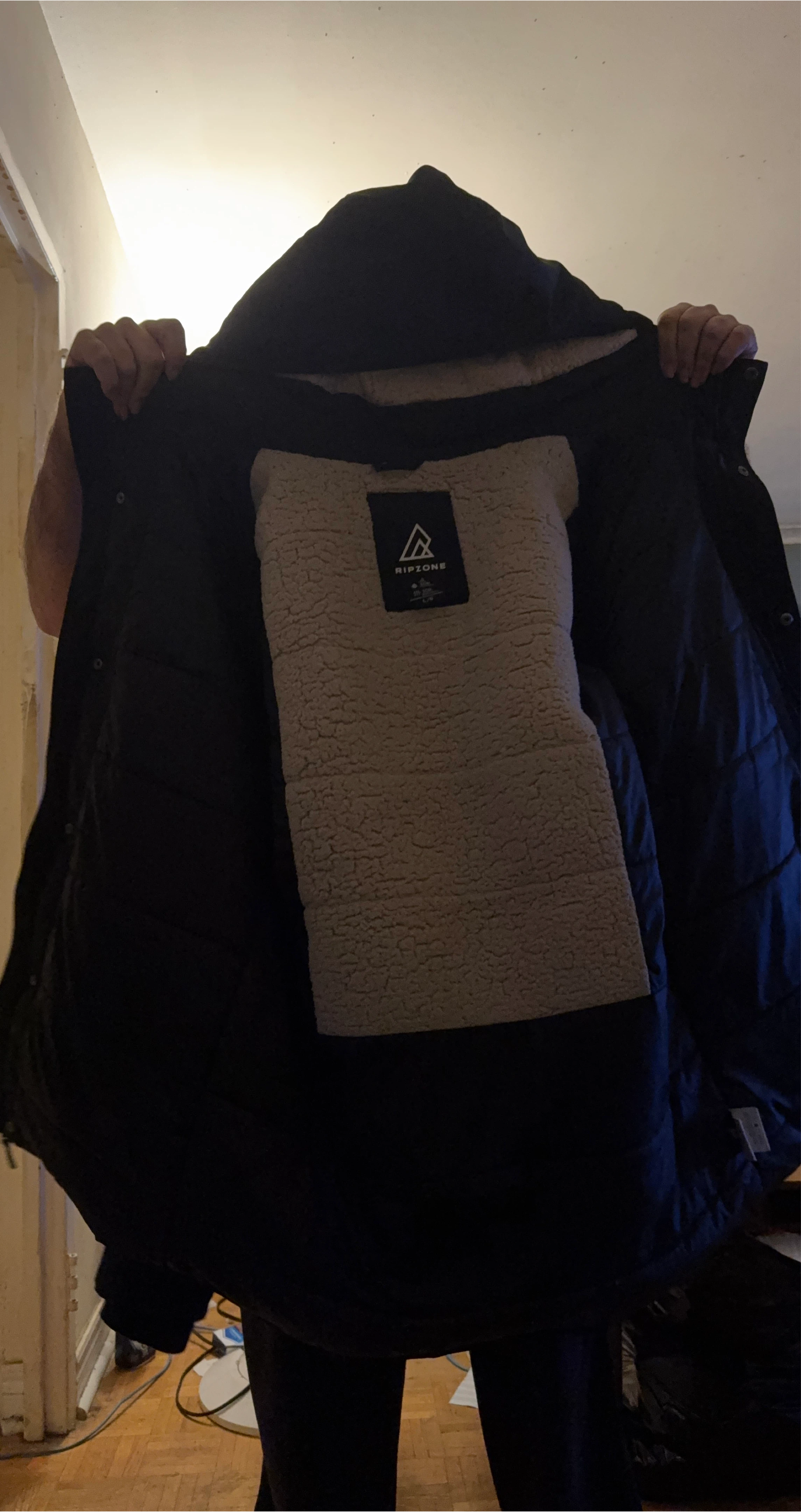 Ripzone Black Winter Jacket