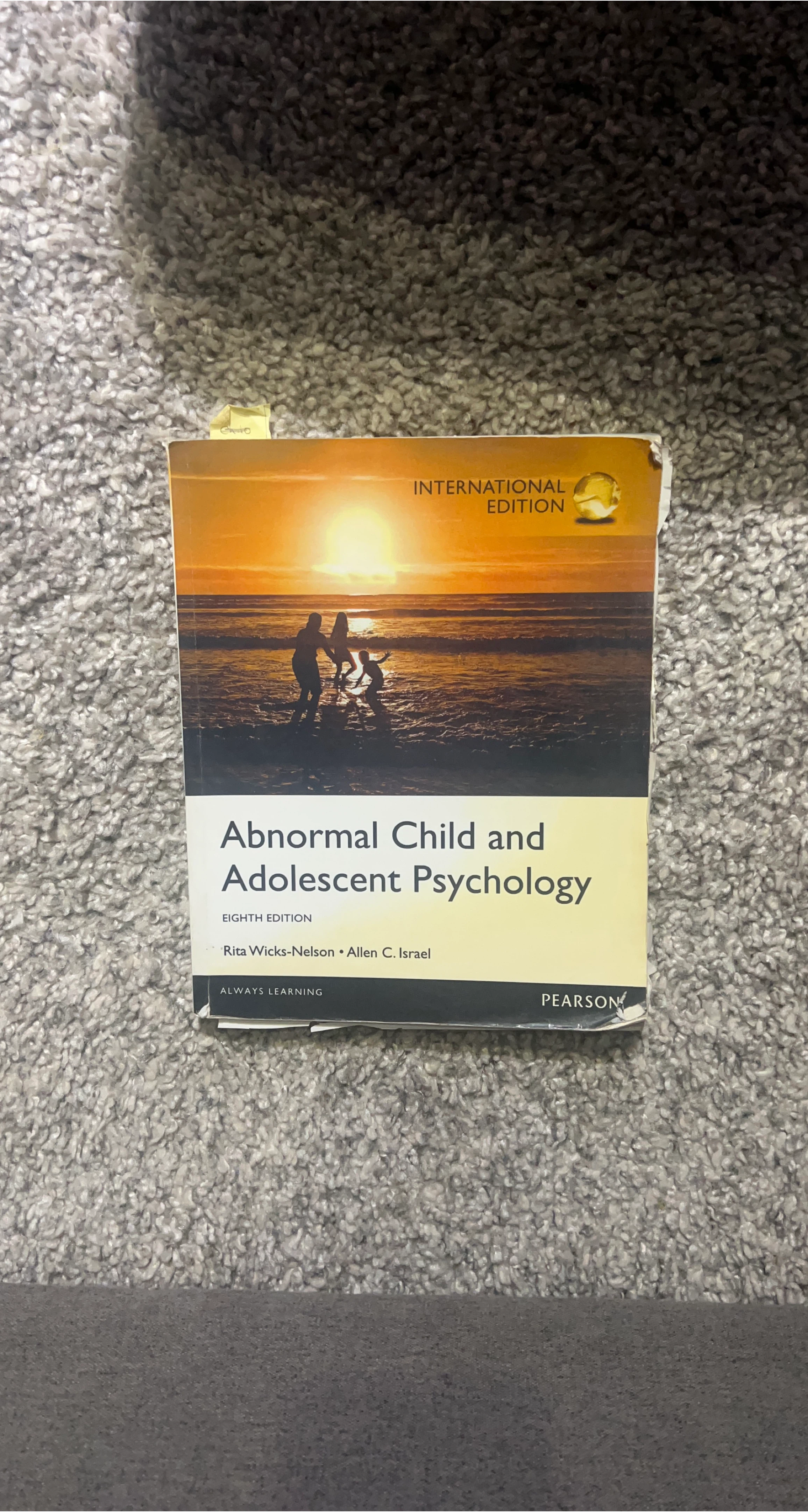 Abnormal Child & Adolescent Psychology - 8th Edition